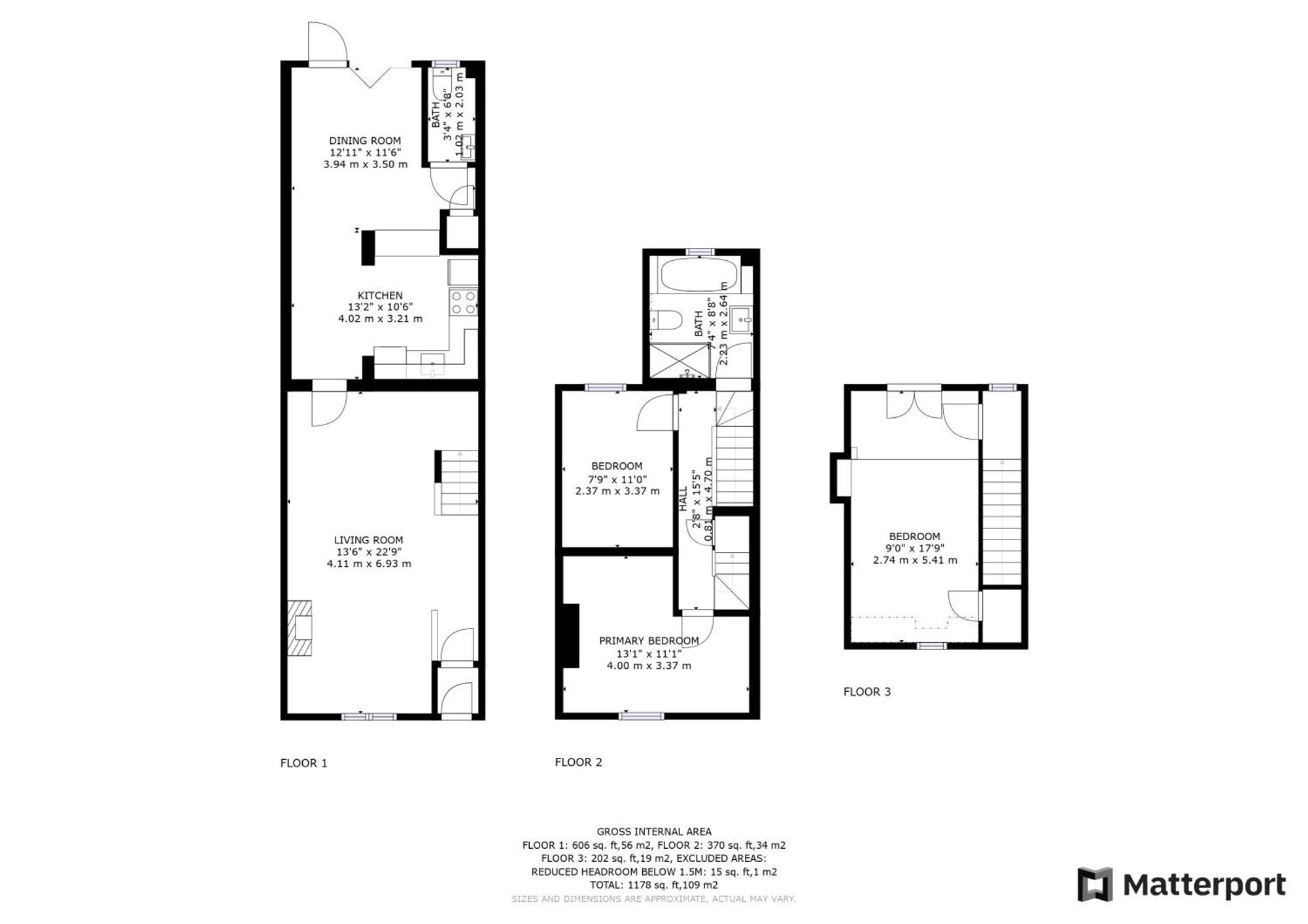 30 Grove Street, Oxford floorplan