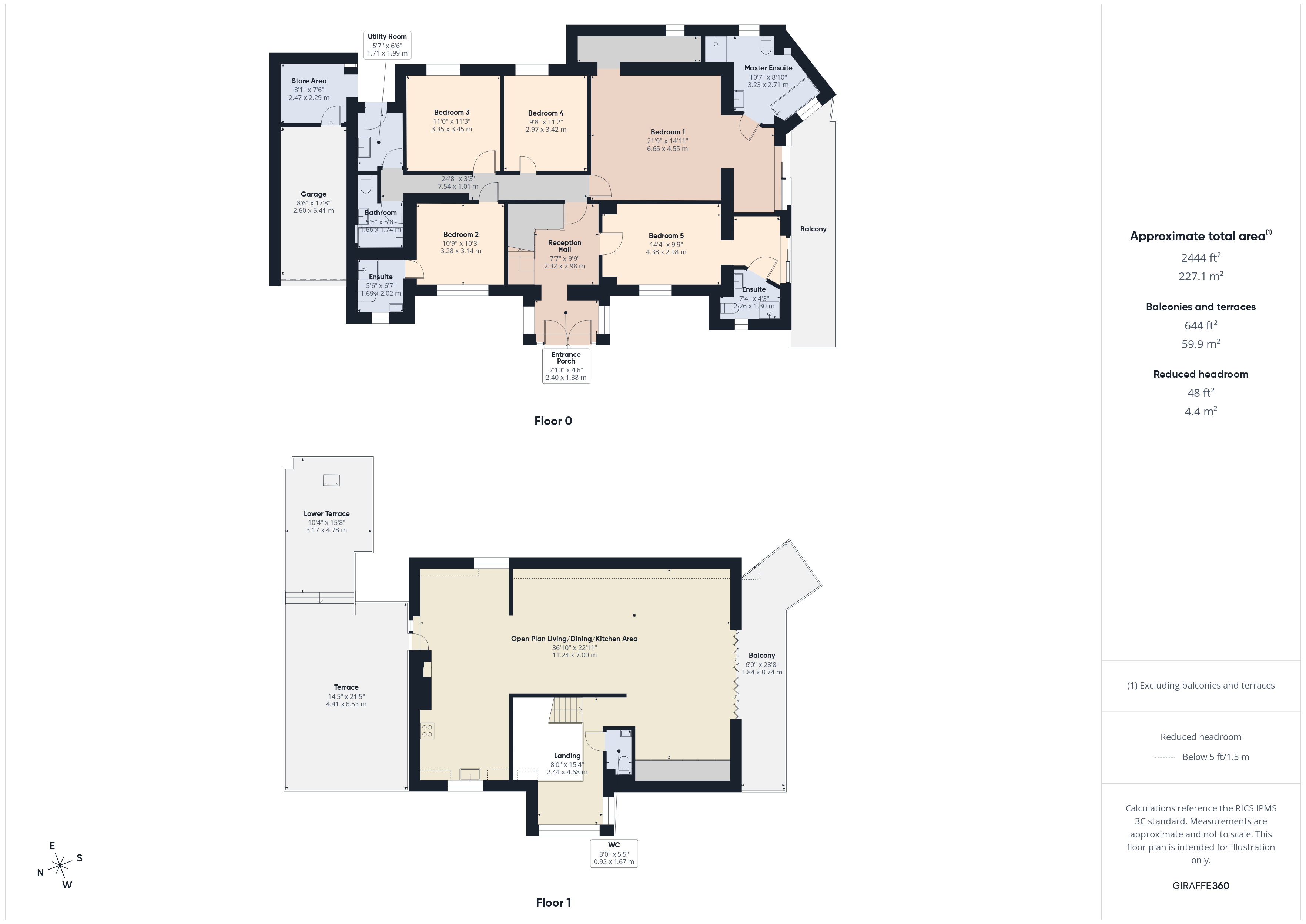 Gwin Haven,, Upton, Cornwall floorplan