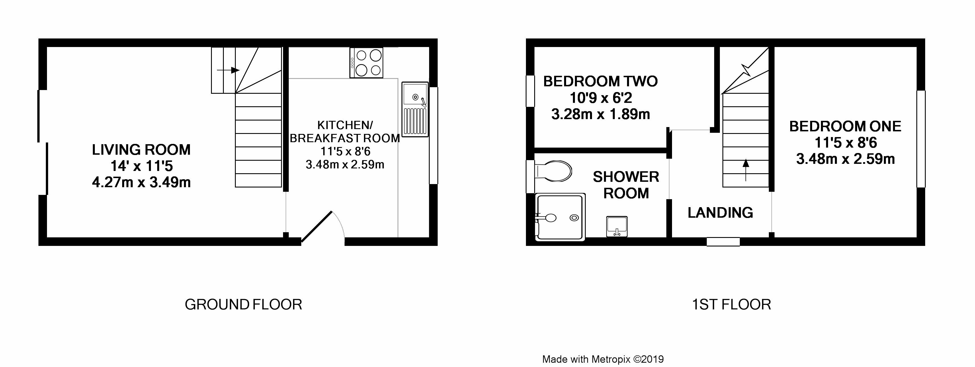 2 Bedrooms End terrace house for sale in Loxleigh Gardens, Bridgwater TA6