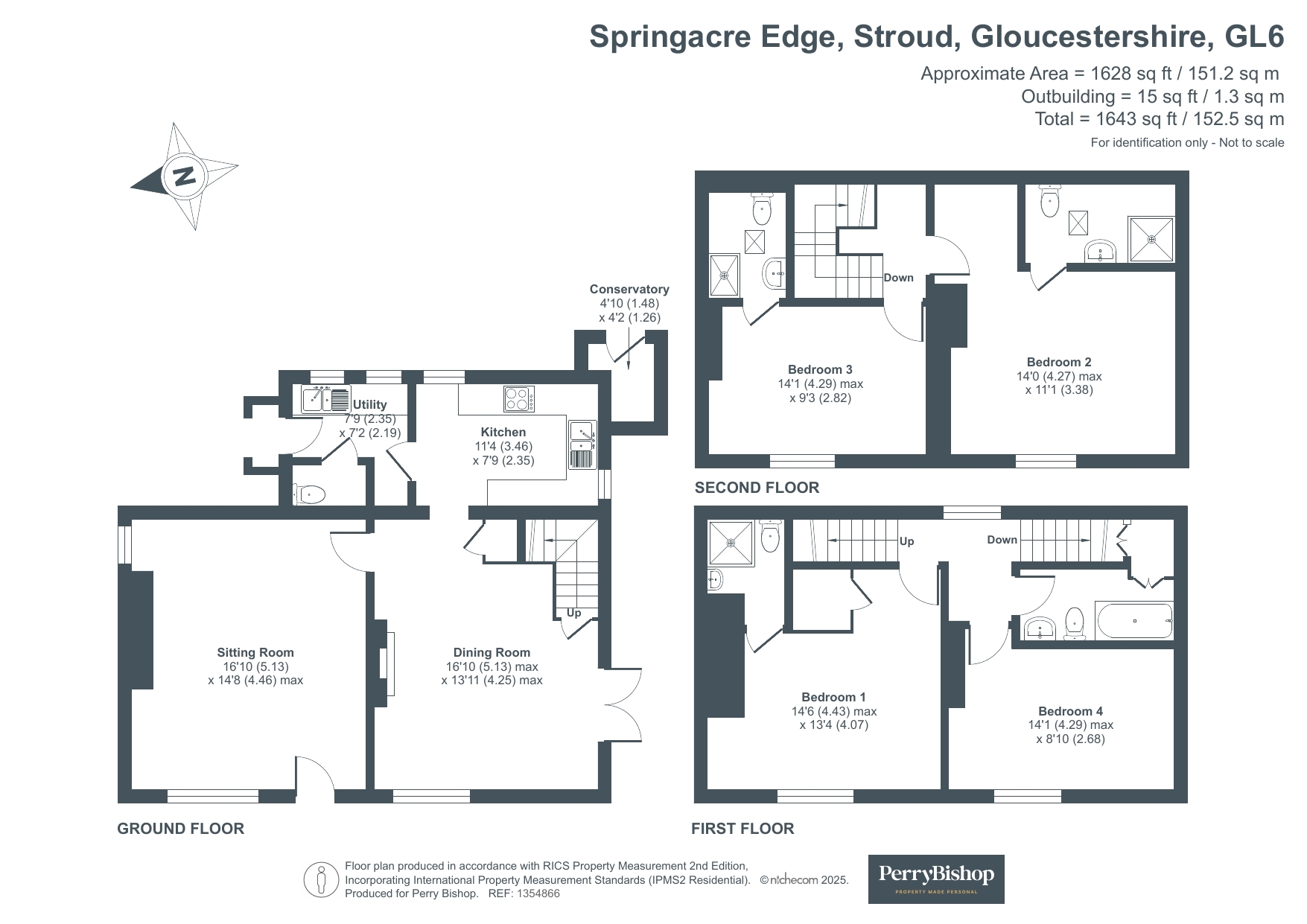 Springacre,, Edge, Gloucestershire floorplan