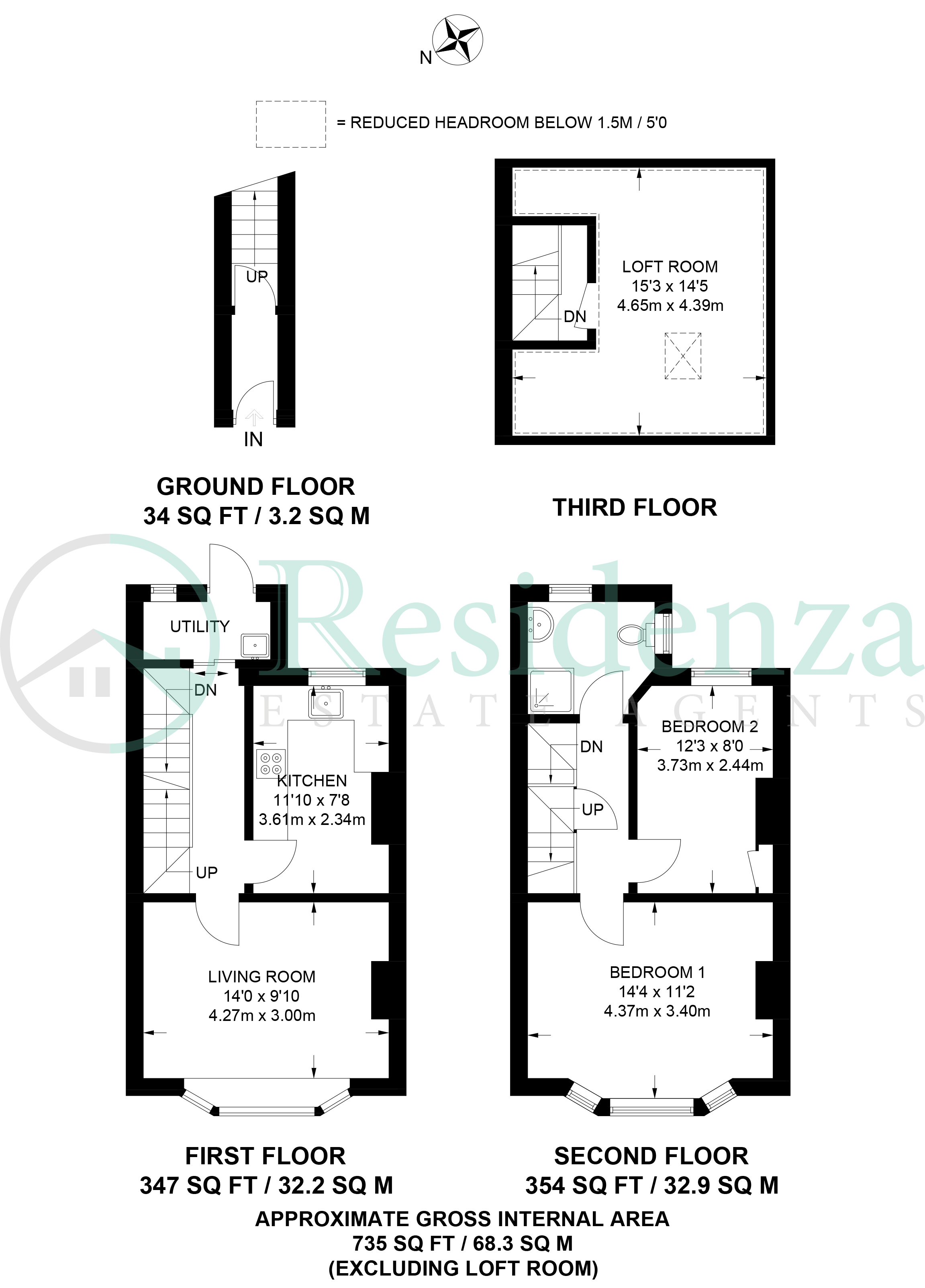2 Bedrooms Flat to rent in Upper Tooting Road, Tooting Bec SW17