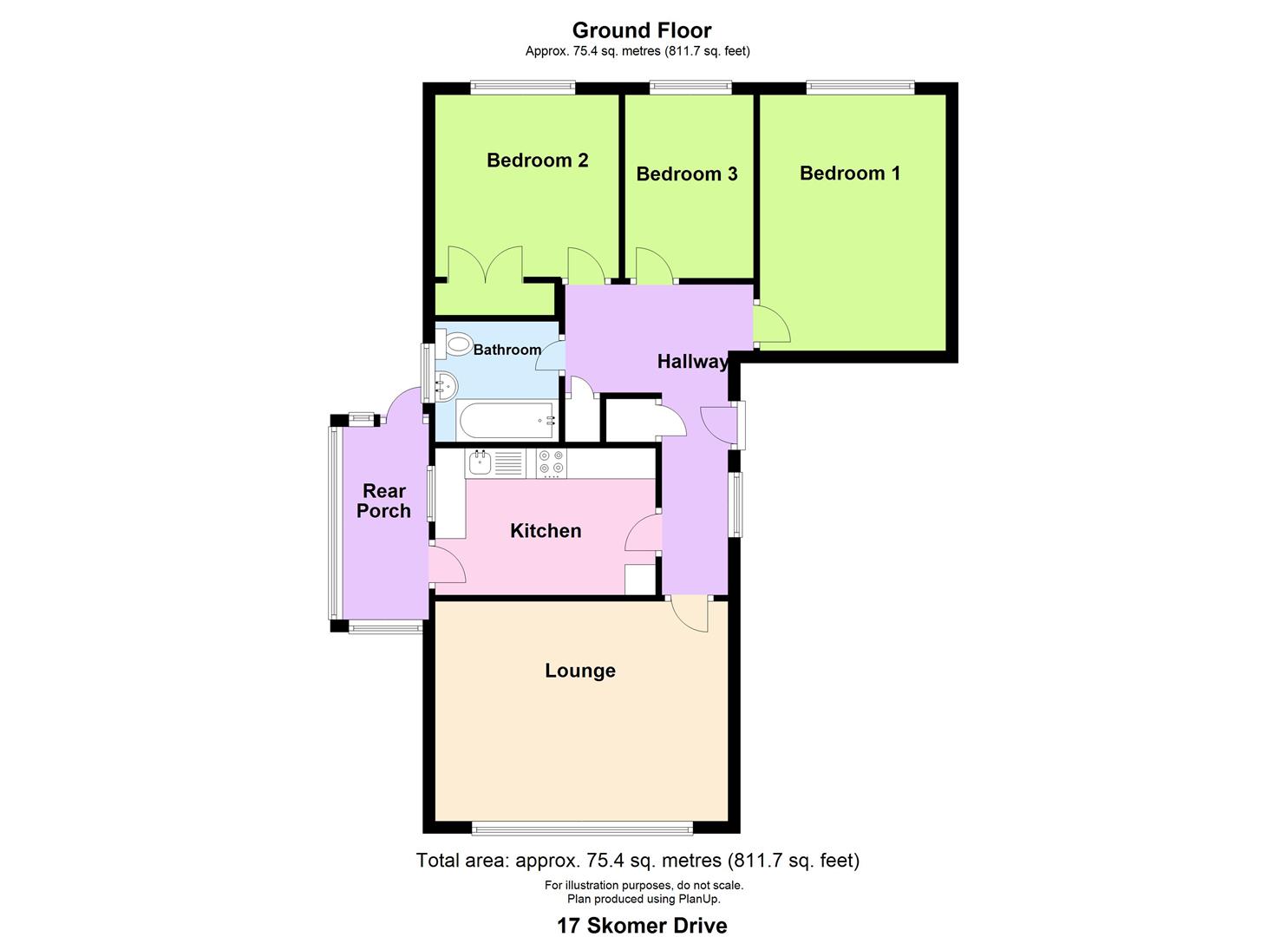 17 Skomer Drive, Milford Haven SA73, 3 bedroom bungalow for sale