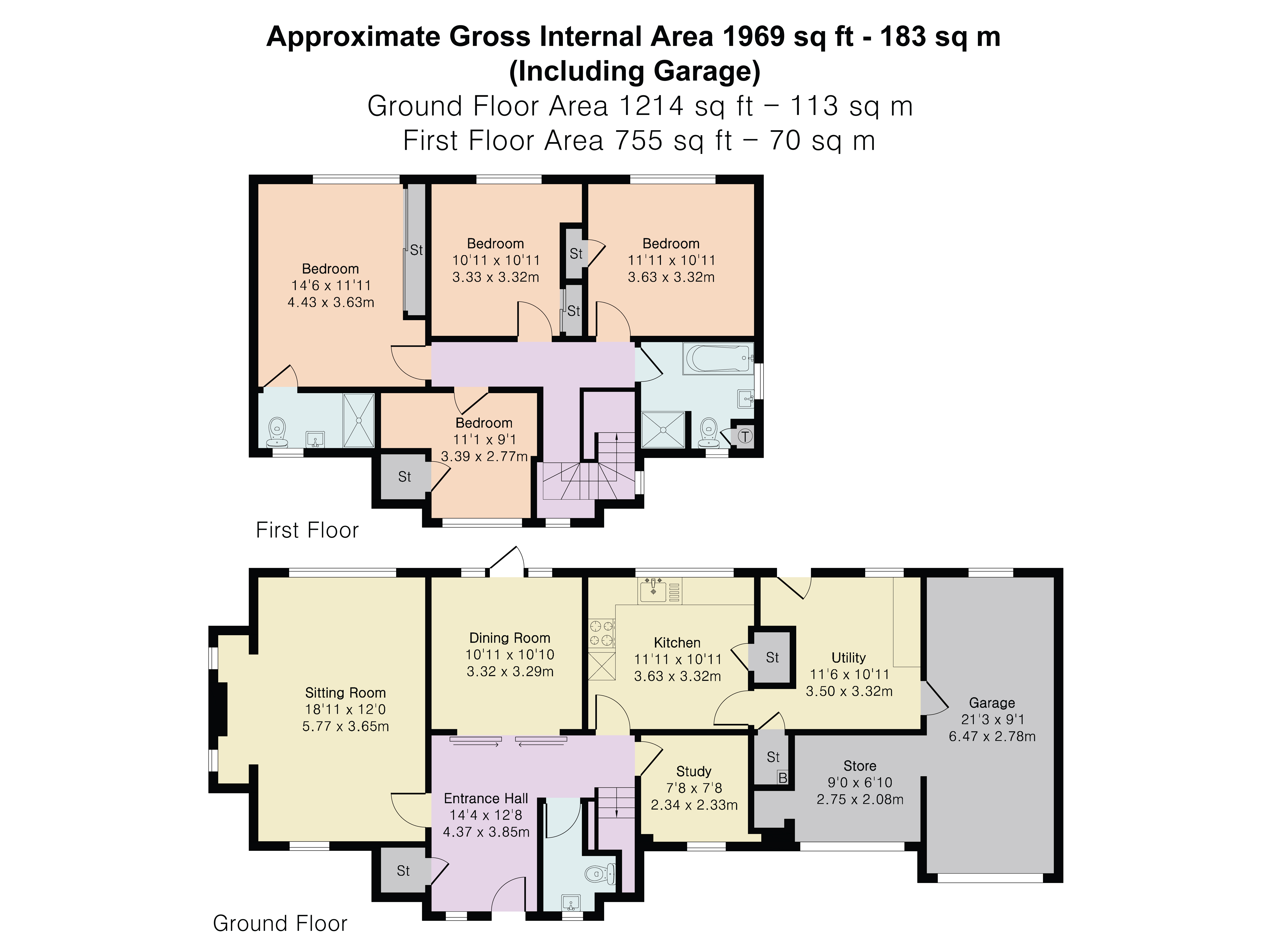 48a, Somerford Road, Gloucestershire floorplan
