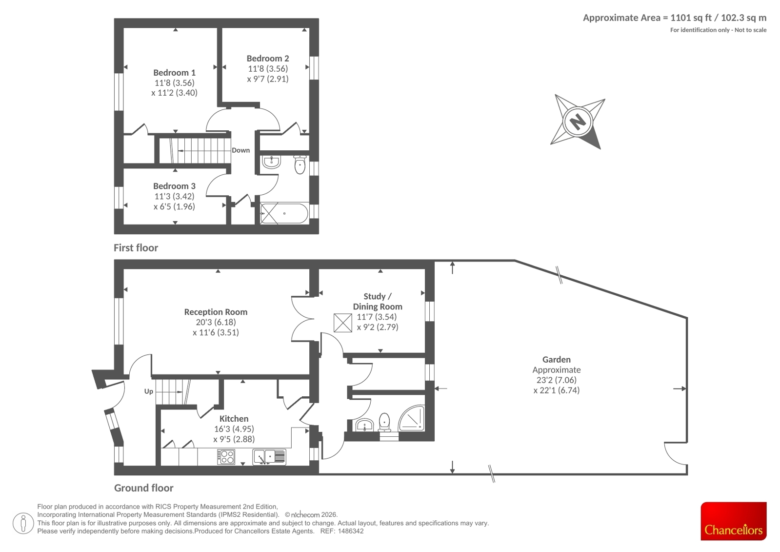 68, Walterbush Road, Chipping Norton floorplan