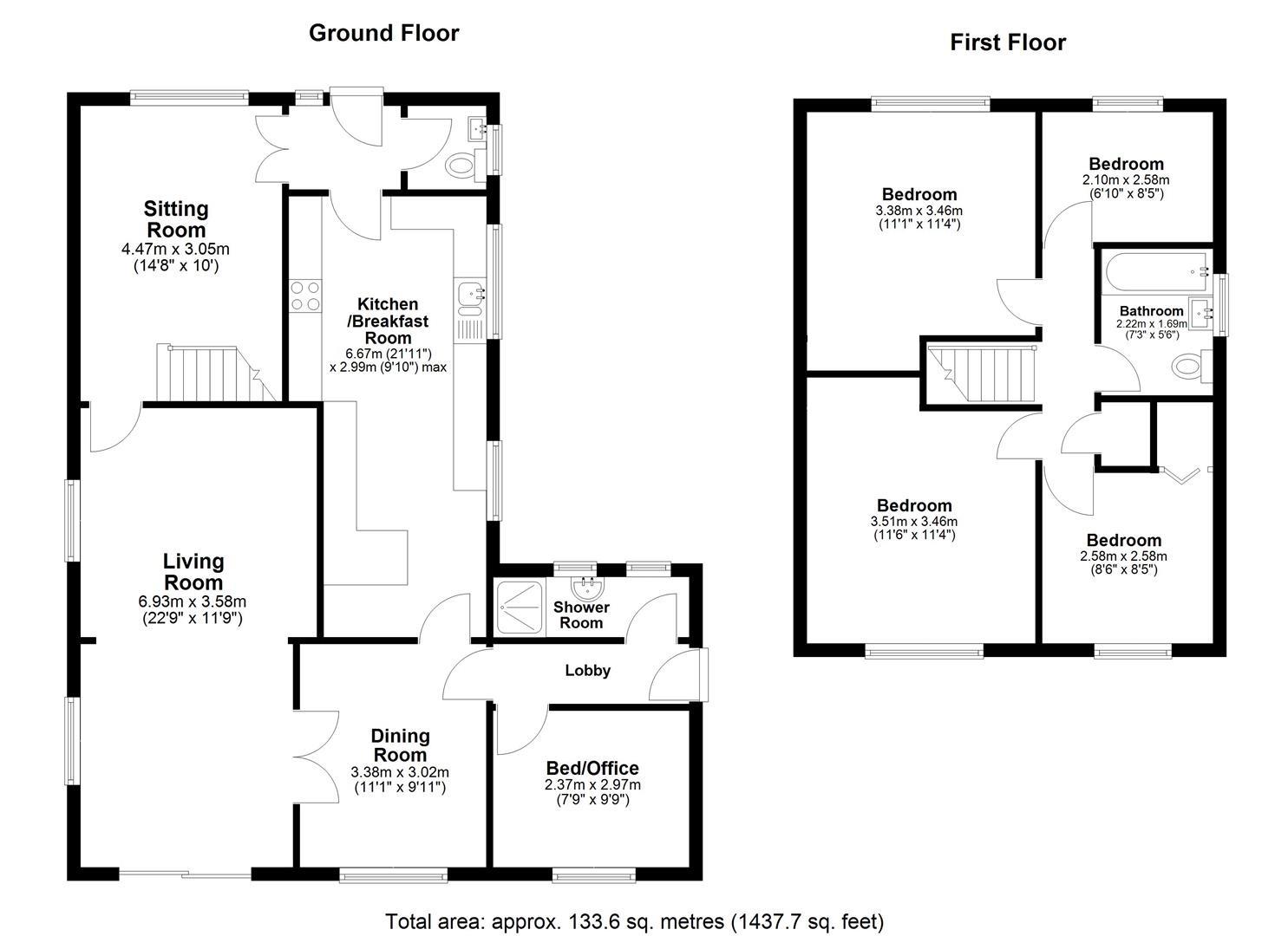 12, Greenwich Close, Maidstone floorplan