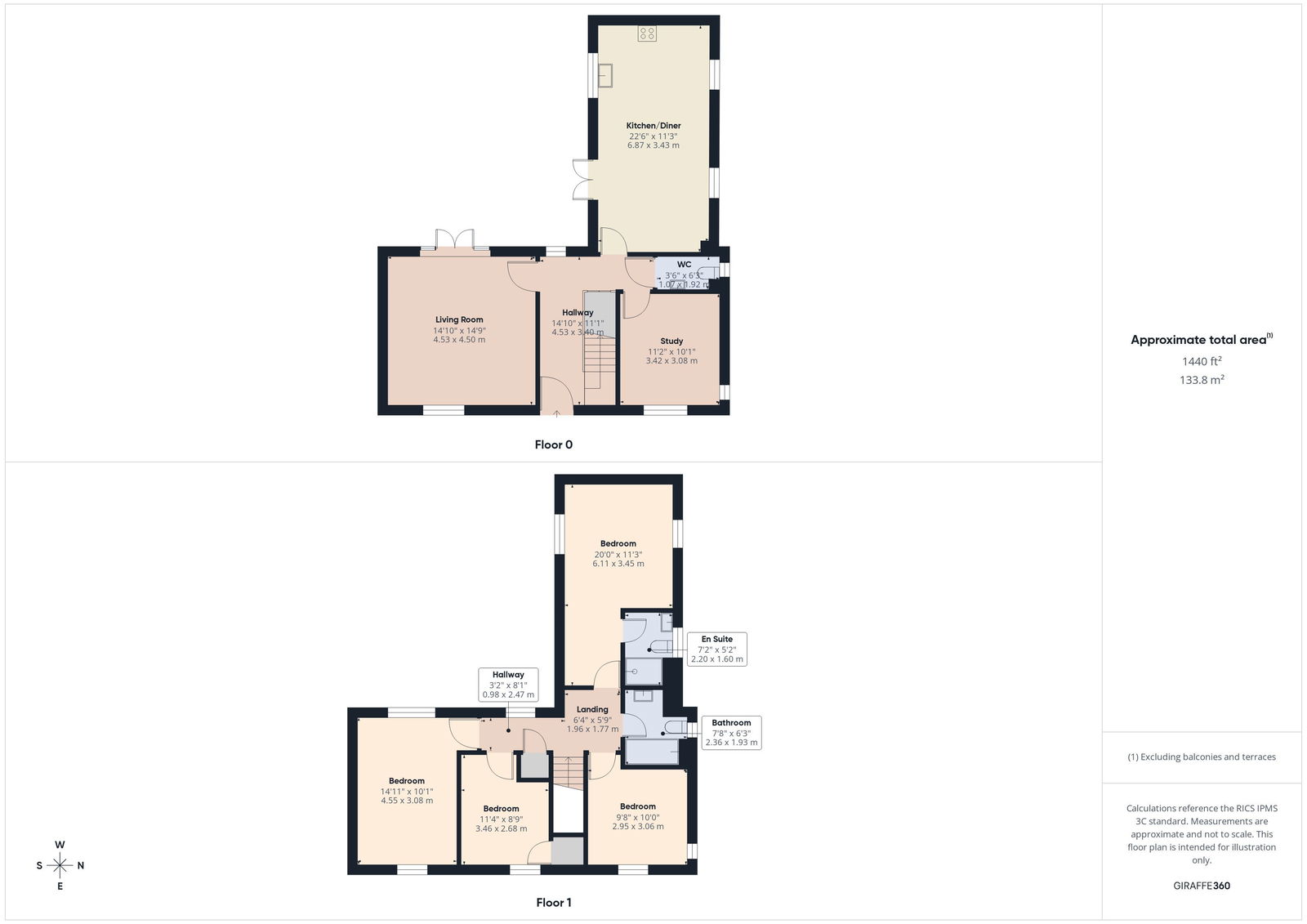 2, Nuthatch Way, Attleborough floorplan