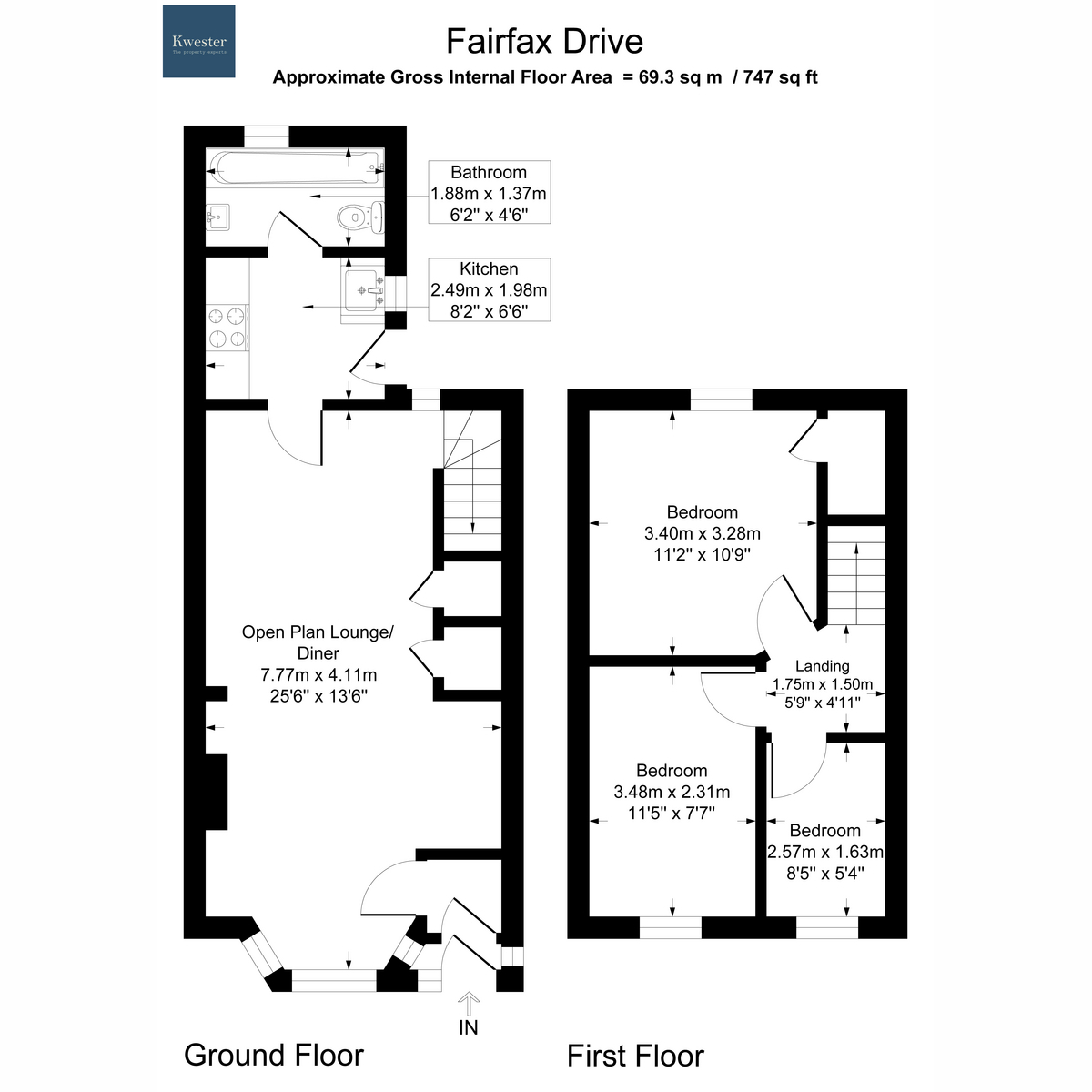 490, Fairfax Drive, Westcliff-on-sea floorplan