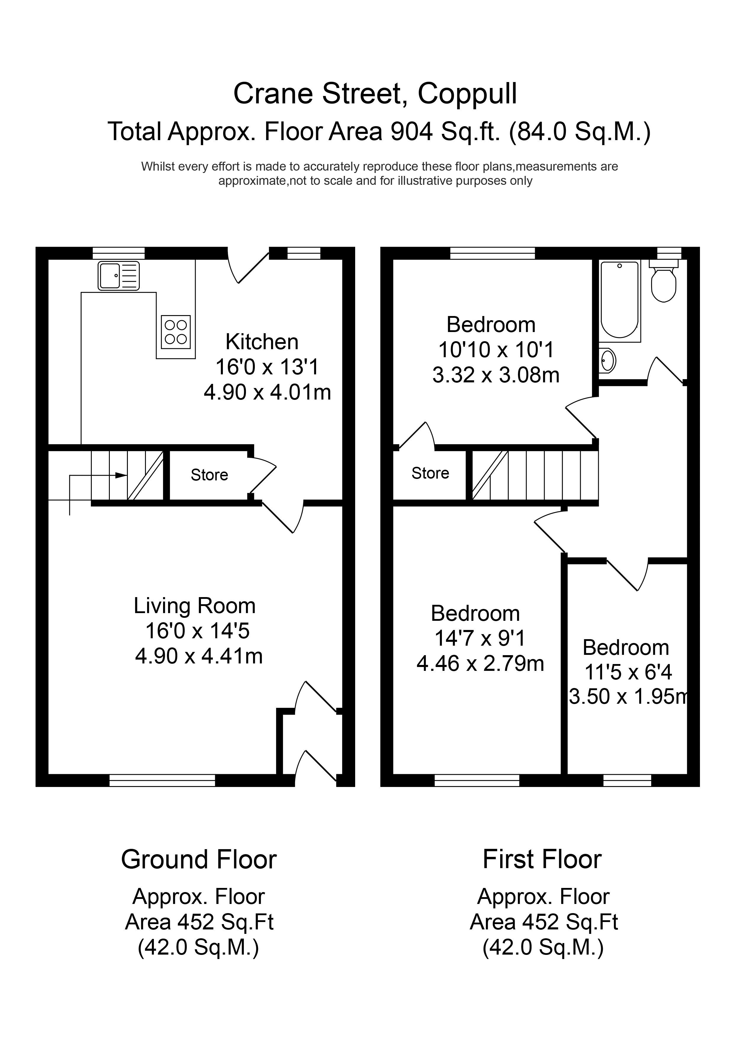 3 Bedrooms Terraced house for sale in Crane Street, Coppull, Chorley PR7