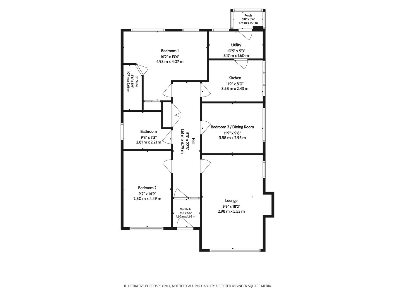 5, Burn Road, Darvel floorplan