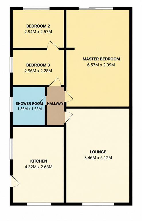 51, St Georges Avenue Greater Manchester, Westhoughton floorplan