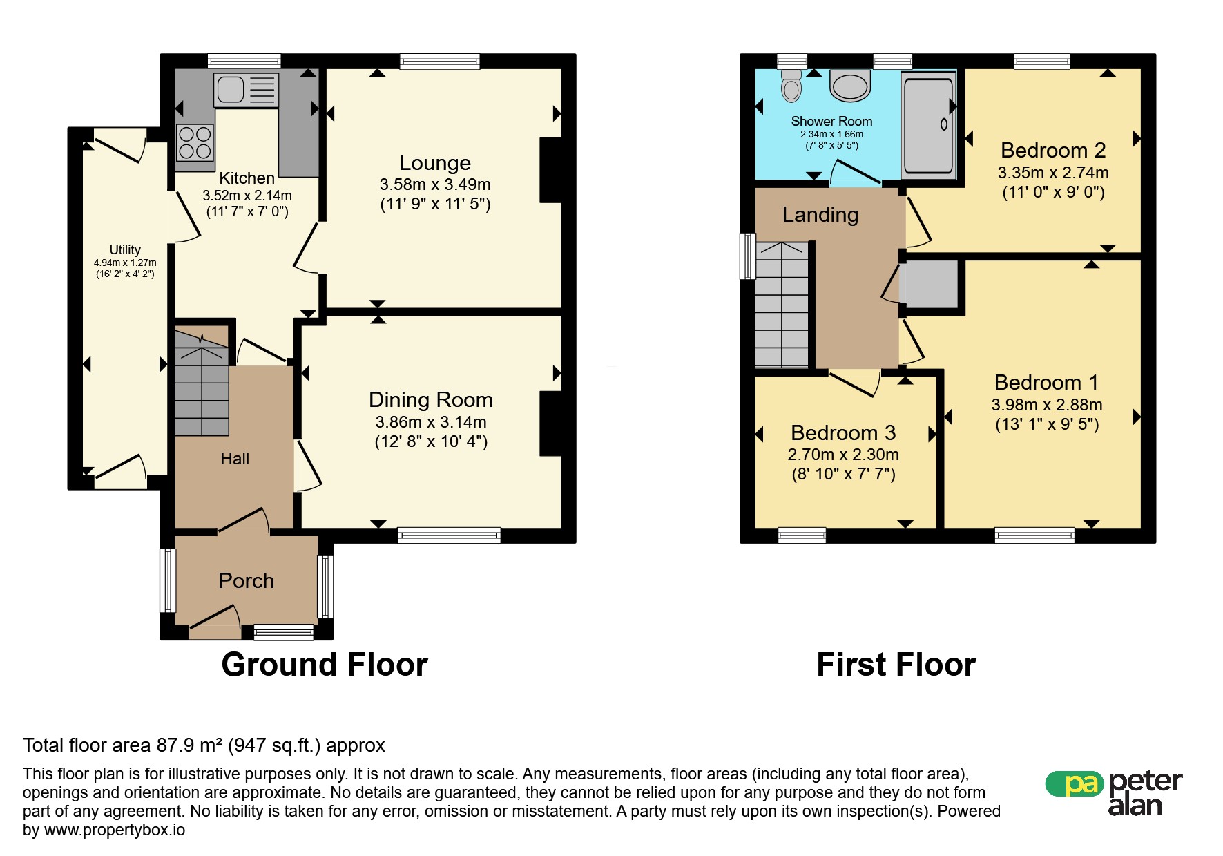 27, Park Street, Port Talbot floorplan