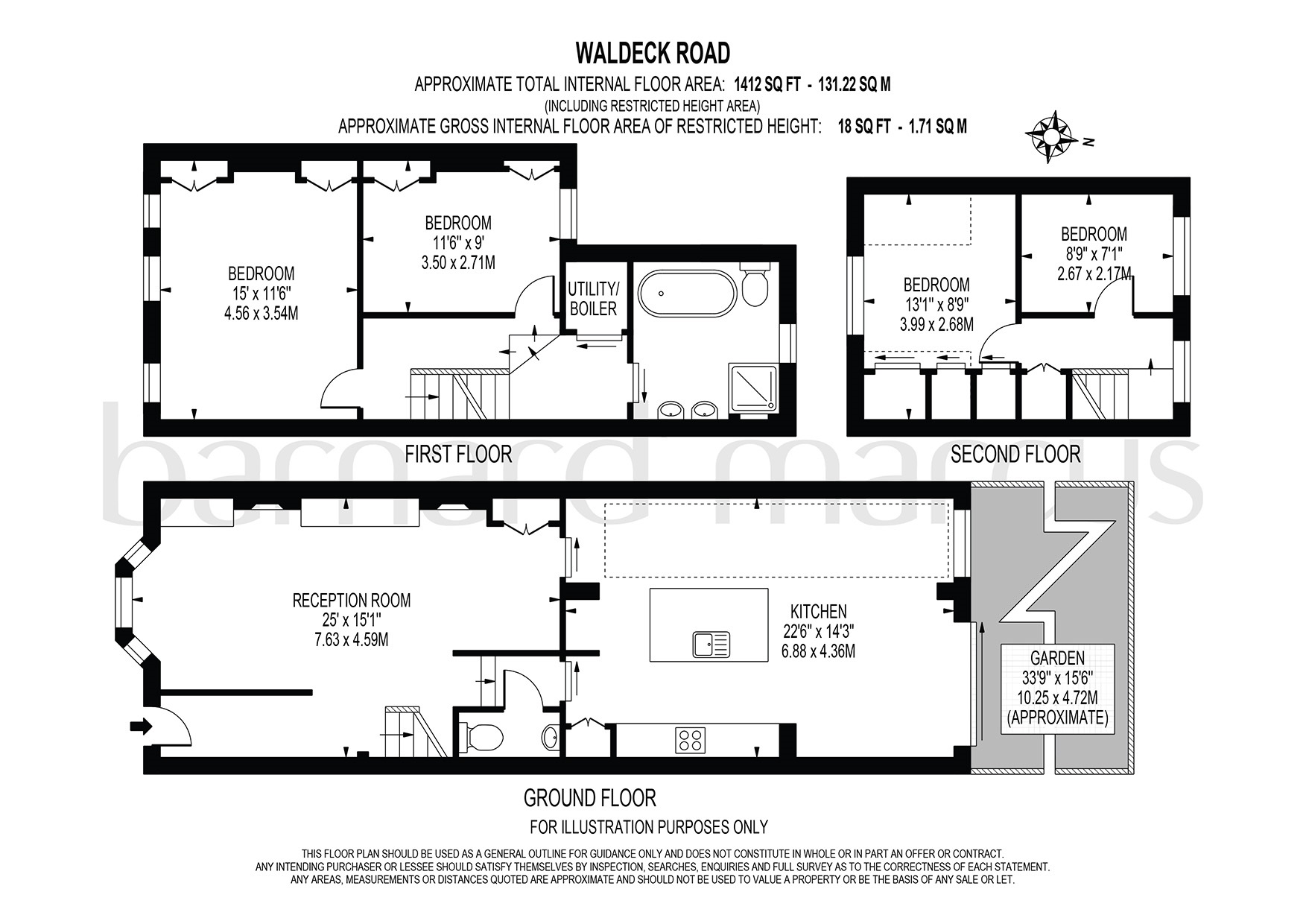 Waldeck Road, London W4, 4 bedroom terraced house for sale 63282749