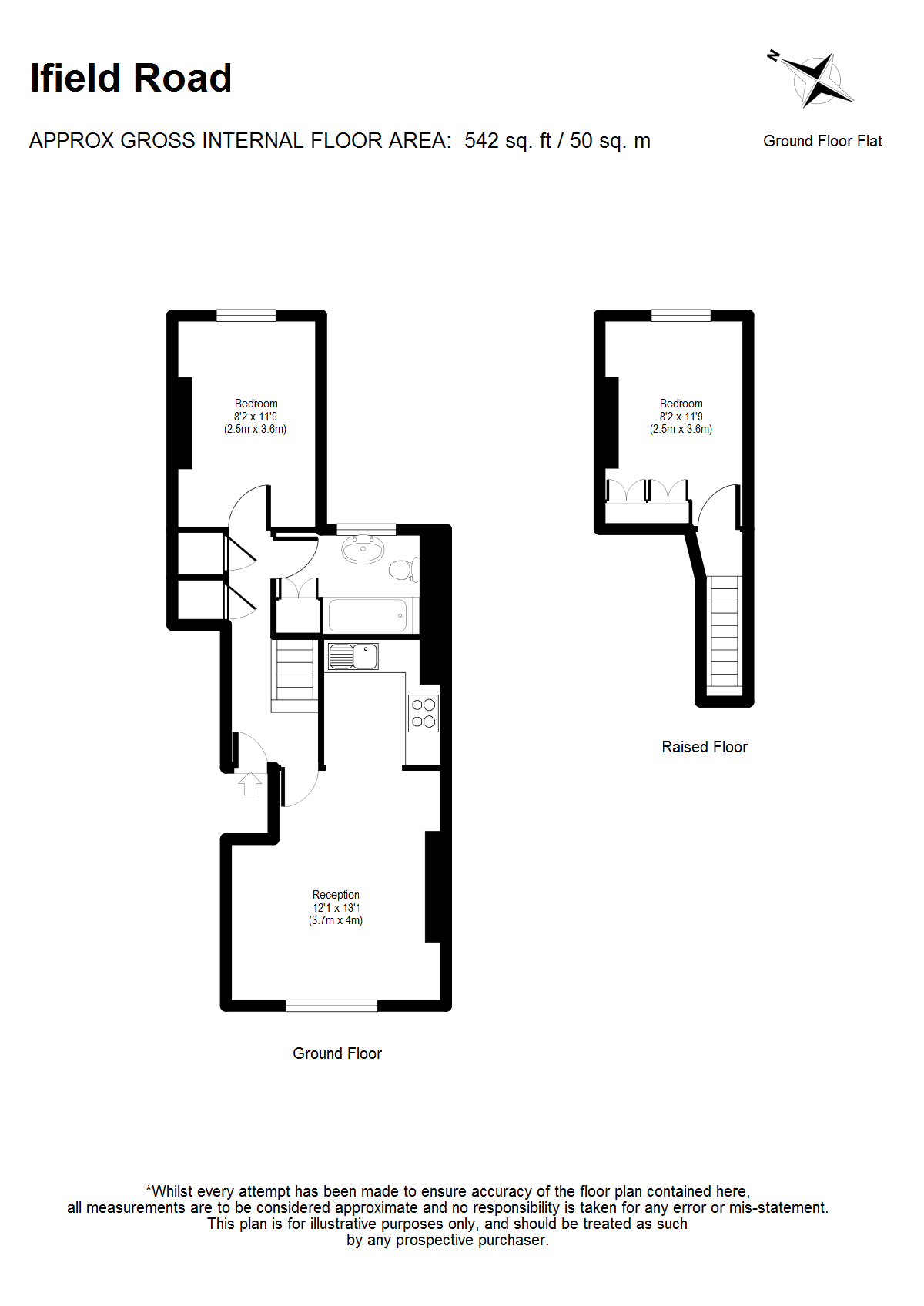 2 Bedrooms Flat to rent in Ifield Road, West Chelsea, London SW10