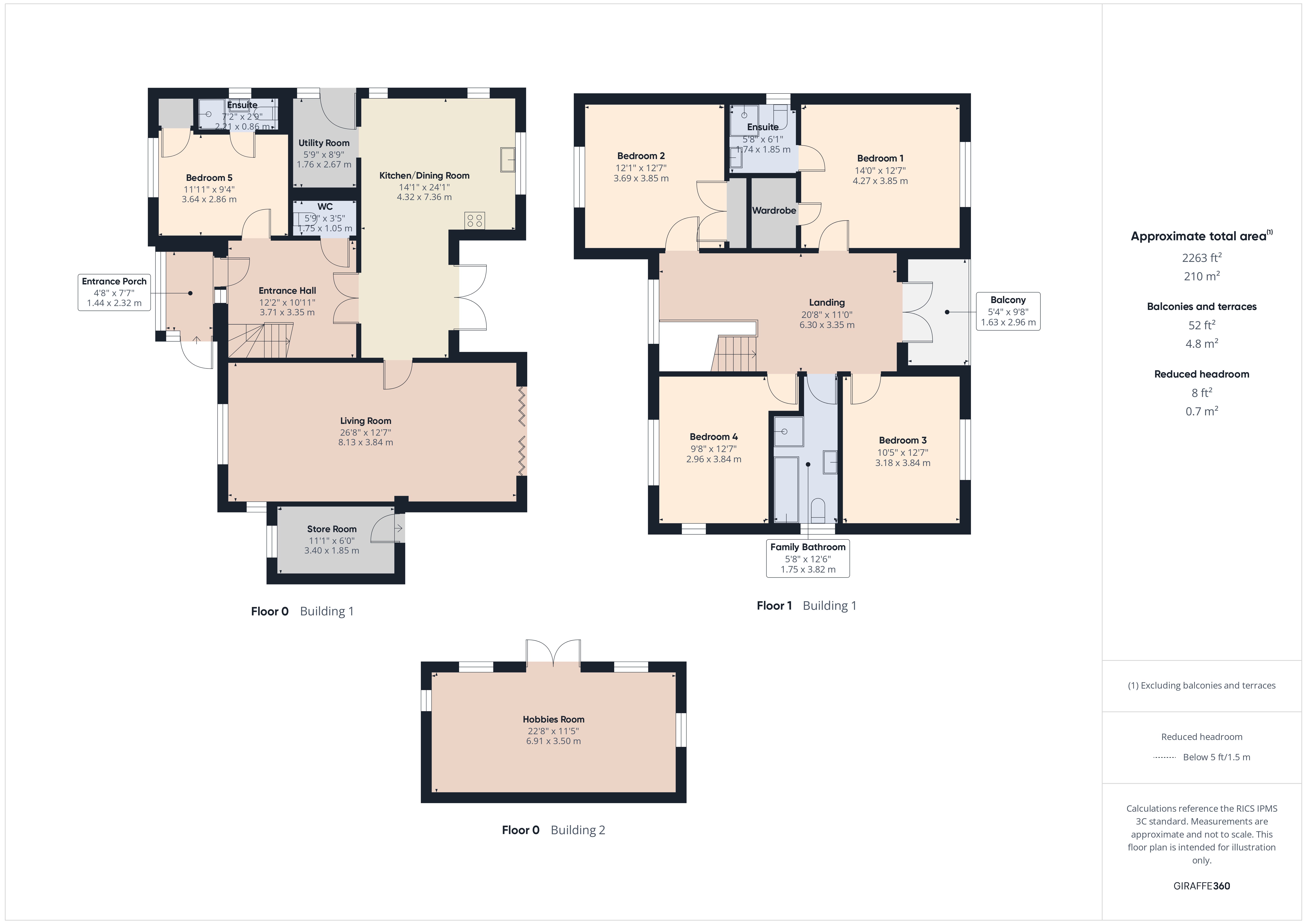 The Clockhouse,, Hillhead, Bude floorplan