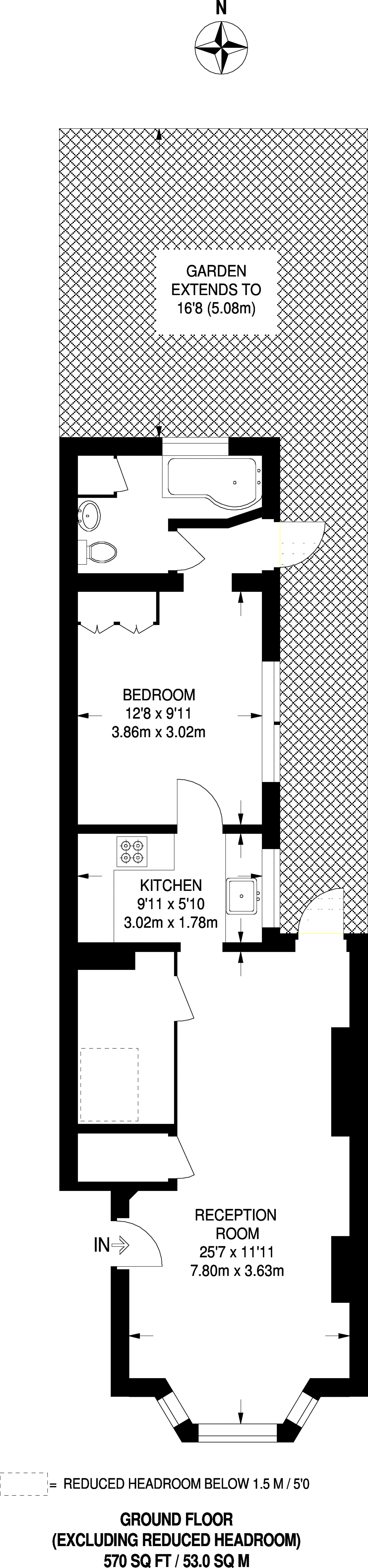 1 Bedrooms Flat to rent in Dryden Road, Wimbledon SW19