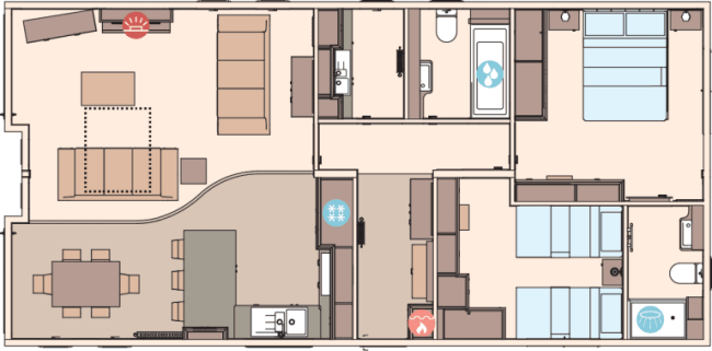 Ocean Glade II - 5, The Street, Lowestoft floorplan