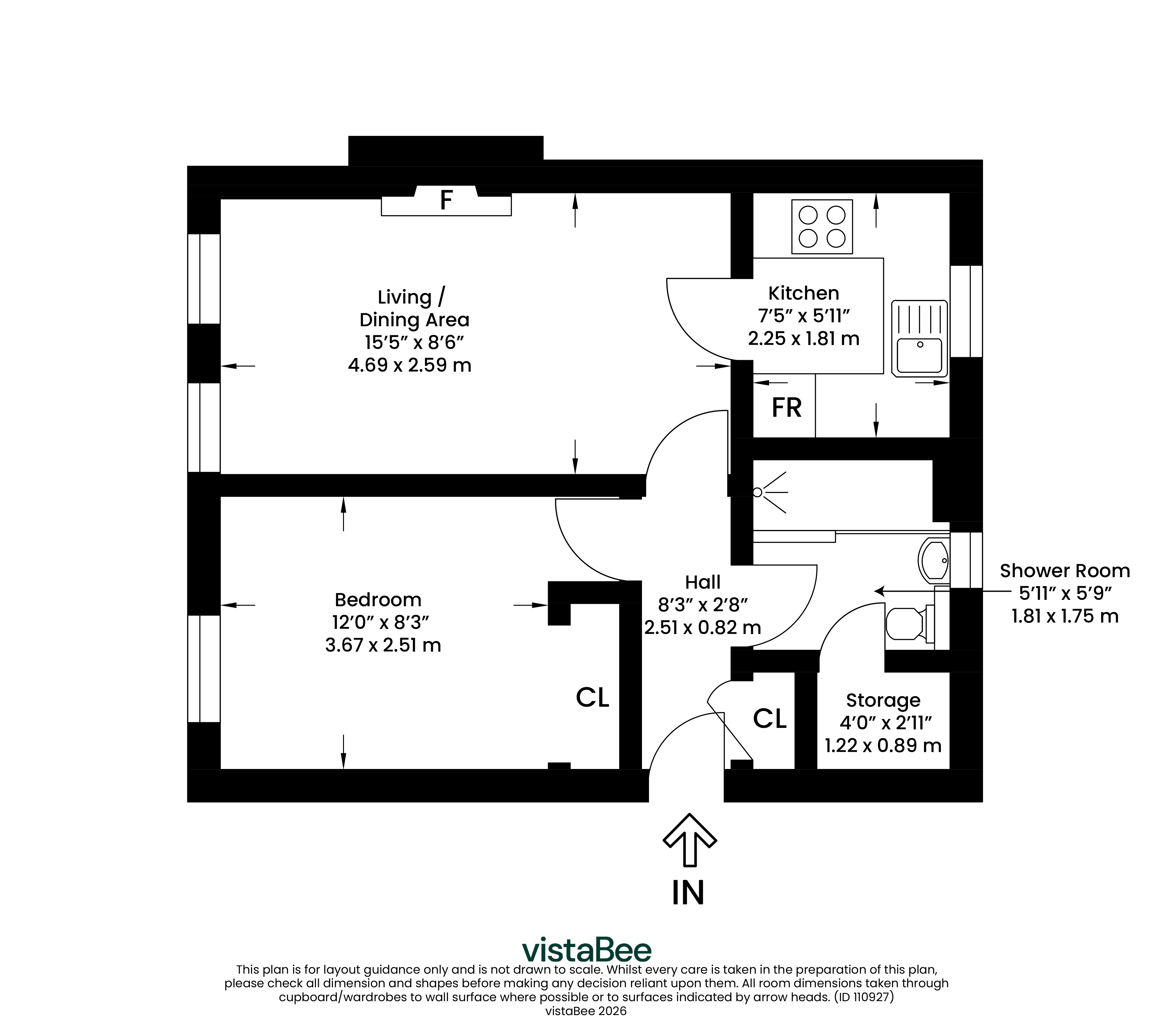 62, Princes Gate, Glasgow floorplan