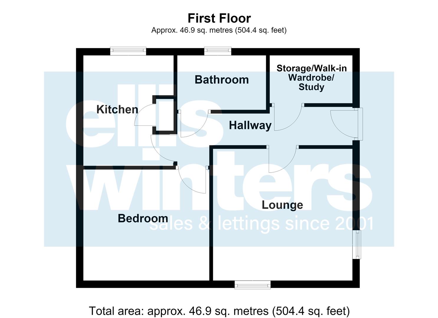 11, Norris Road, St. Ives floorplan