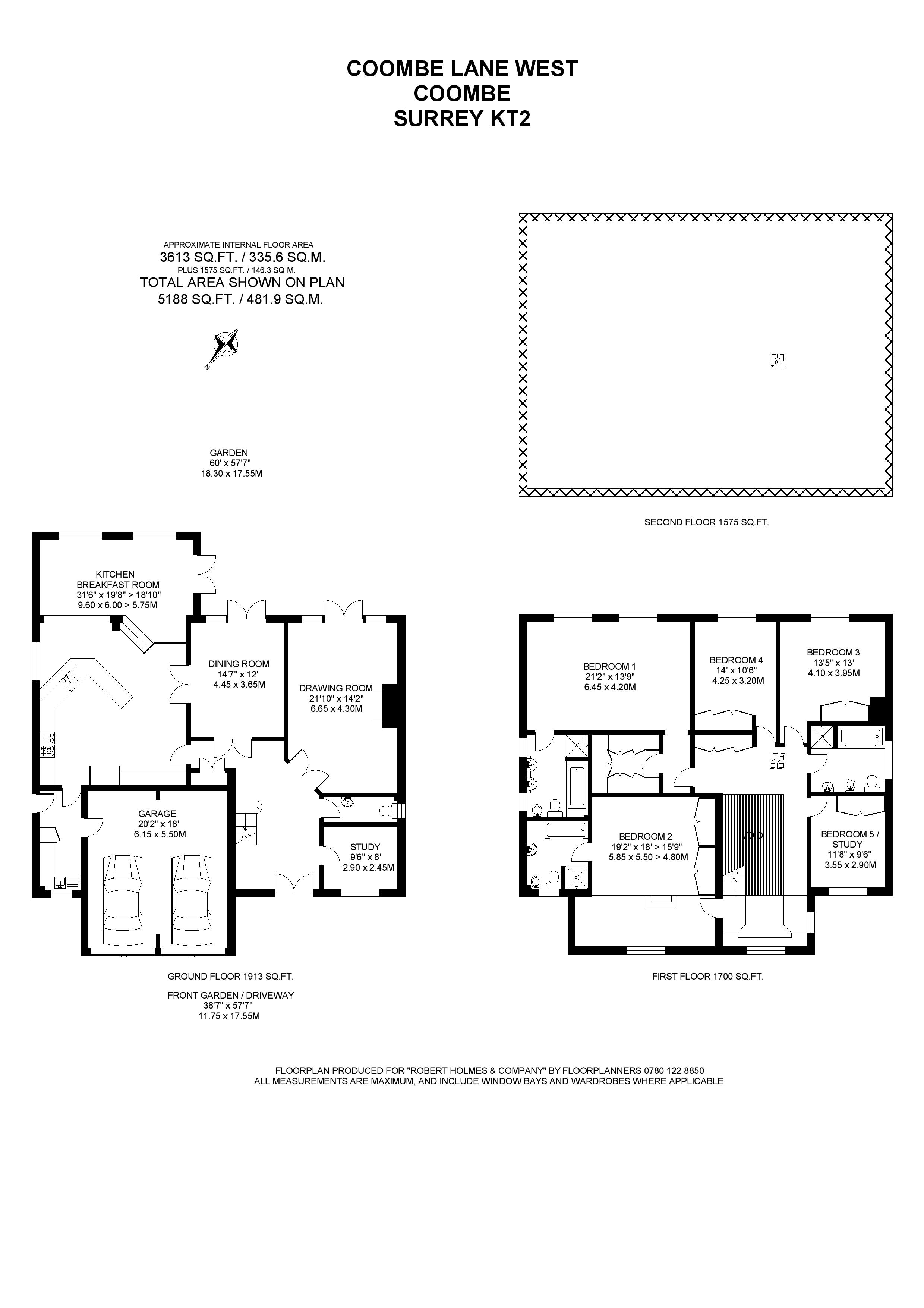 5 Bedrooms Detached house for sale in Coombe Lane West, Kingston Upon Thames KT2