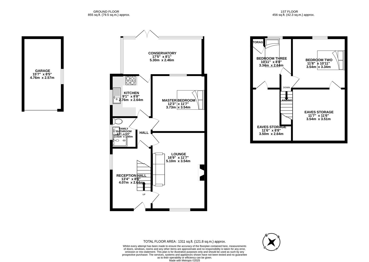 11, St. Helens Road, Chorley floorplan