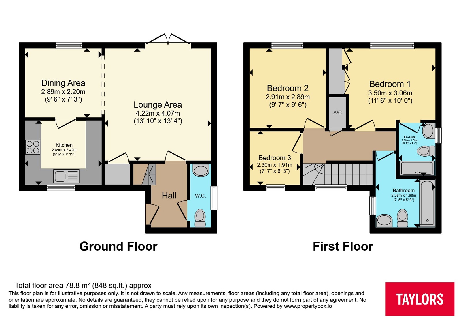 53, Goldfinch Drive, Bedfordshire floorplan