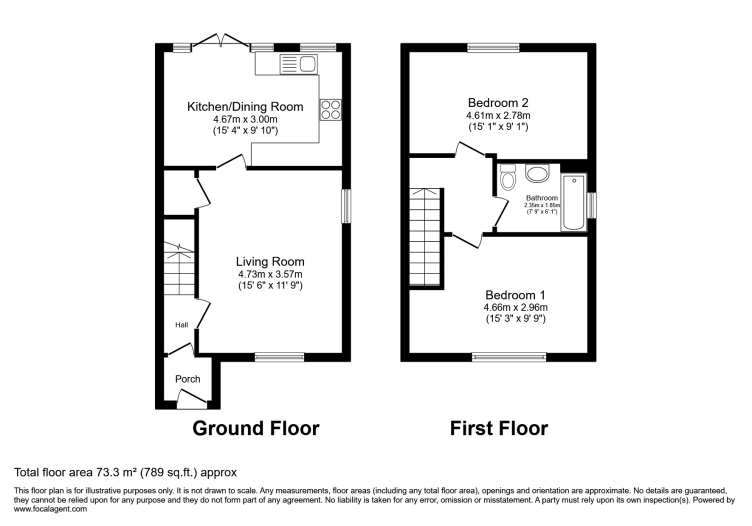 17A,, The Briars, Sevenoaks floorplan