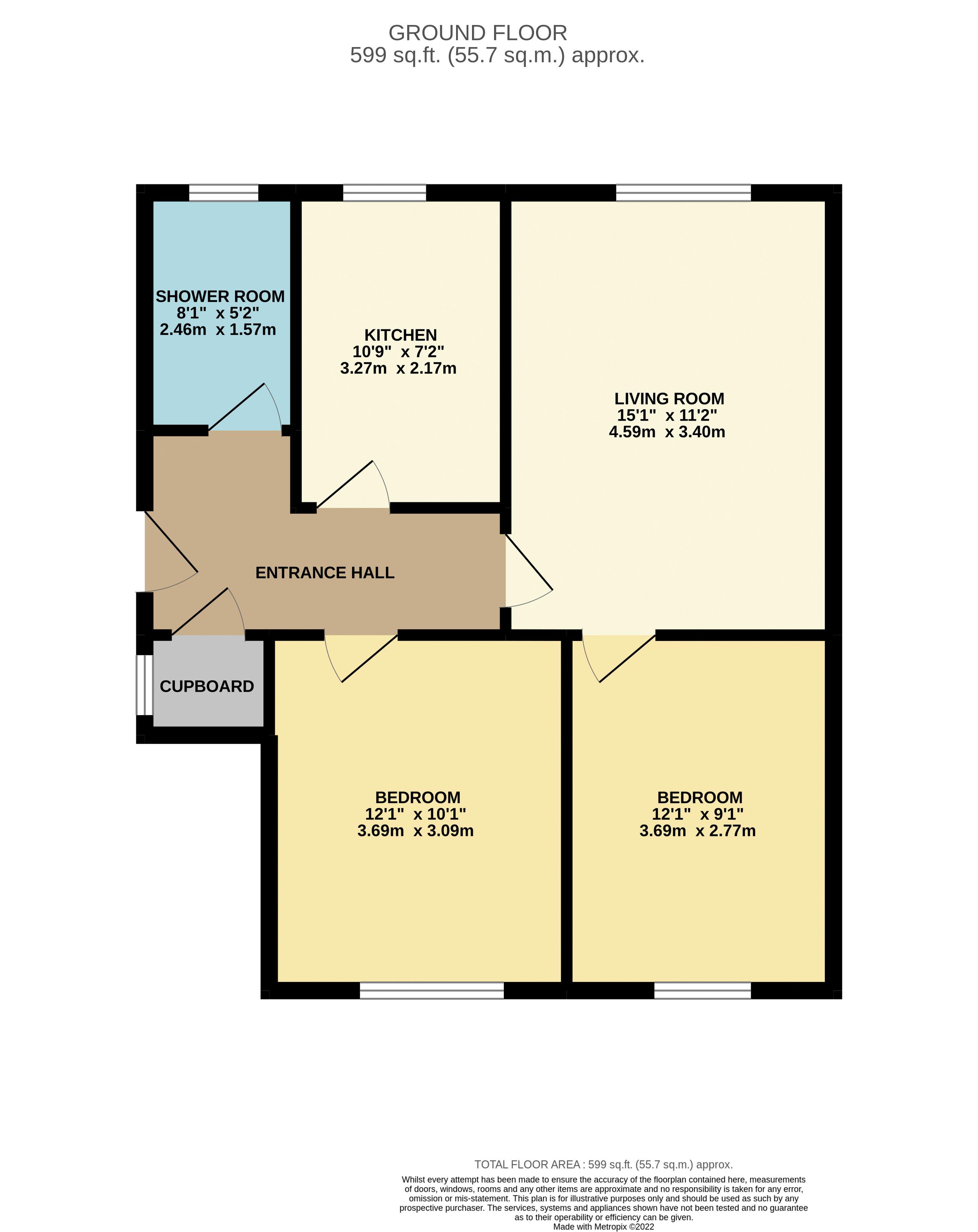 Lloyd Street, Motherwell ML1, 2 bedroom flat for sale 62364533