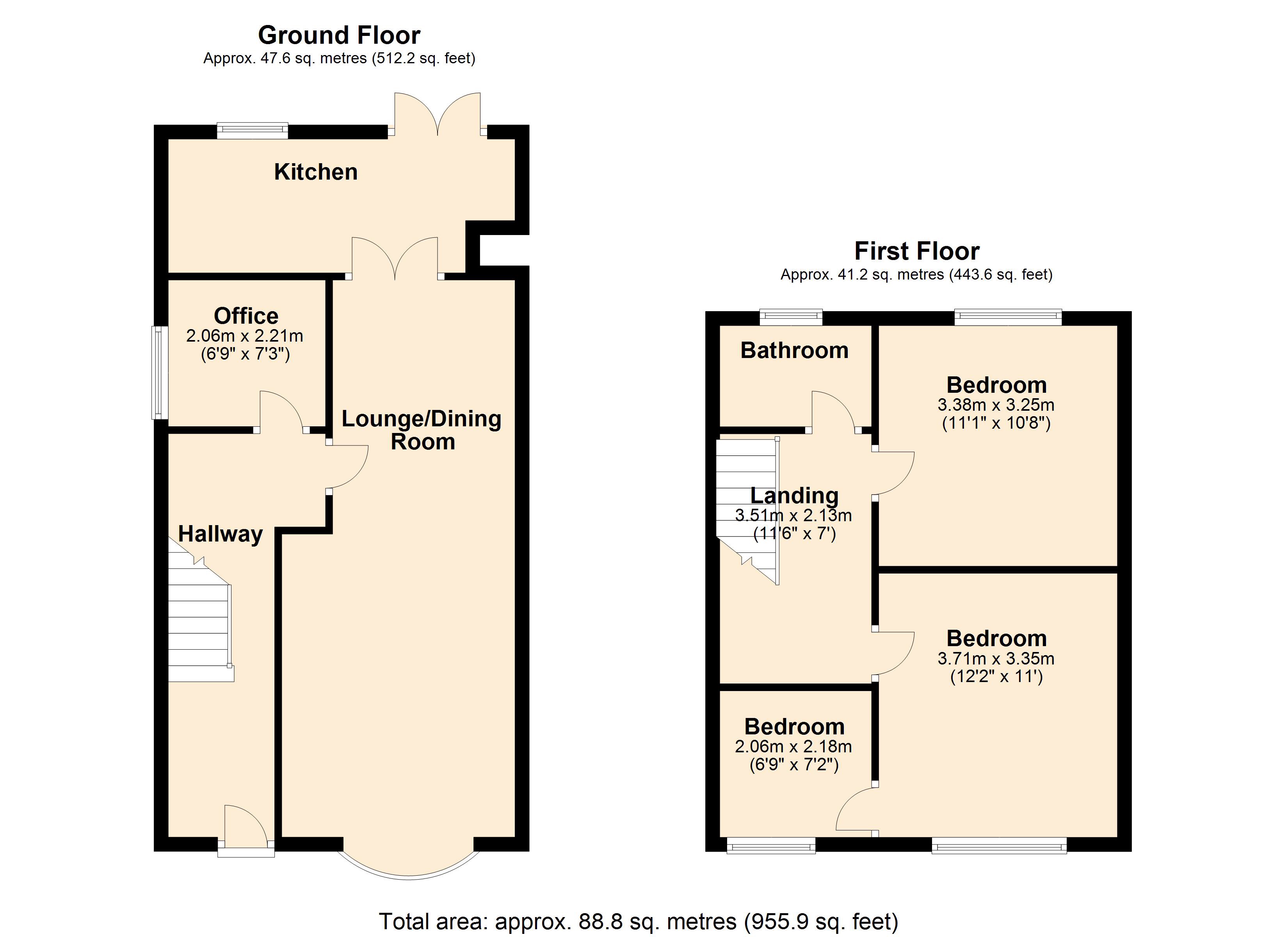 3 Bedrooms Semi-detached house for sale in St. Lawrence Road, North Wingfield, Chesterfield S42