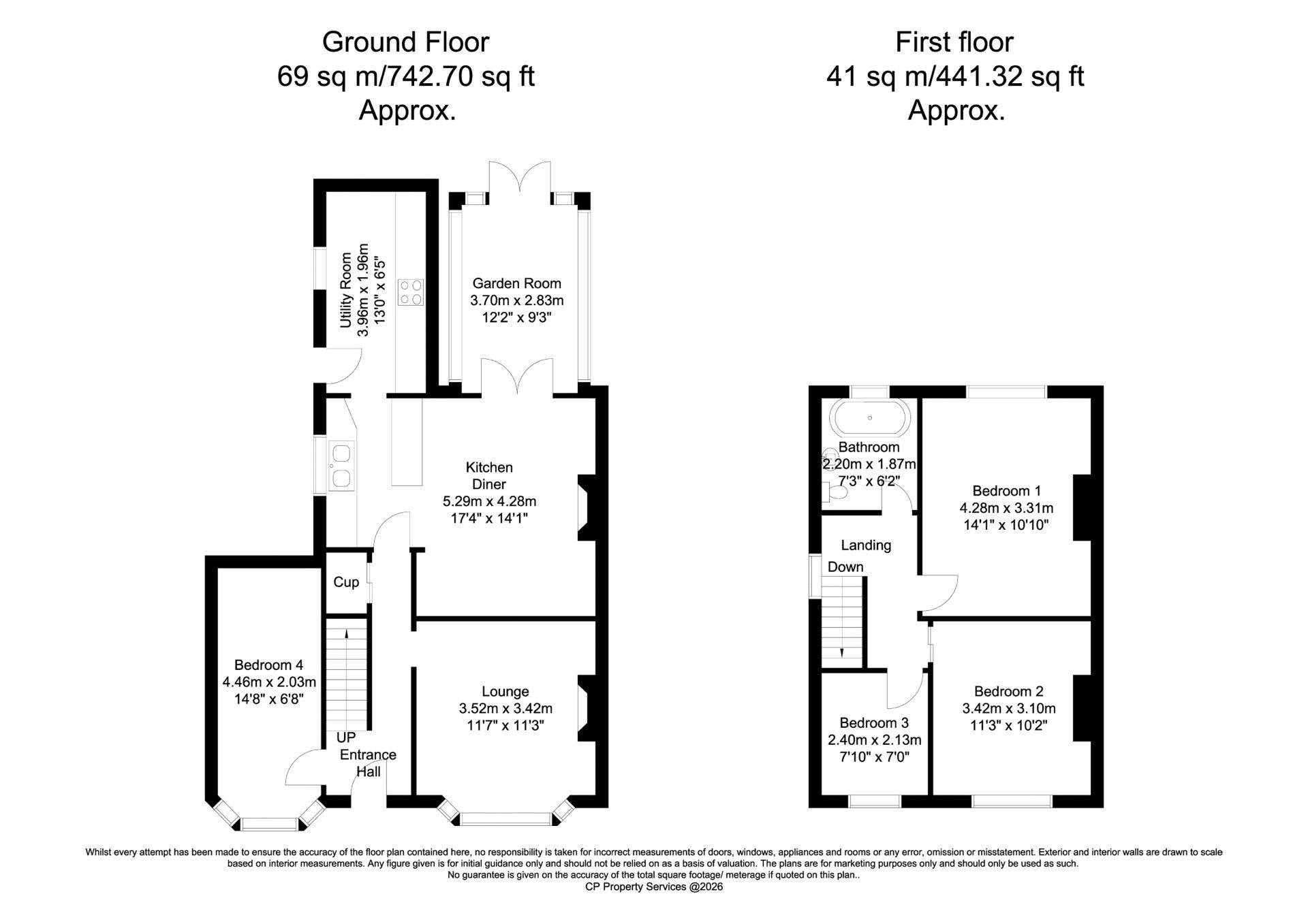 55, Walkerith Road, Gainsborough floorplan