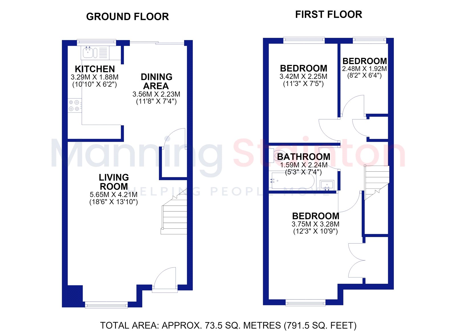 10, Chiltern Court, West Yorkshire floorplan