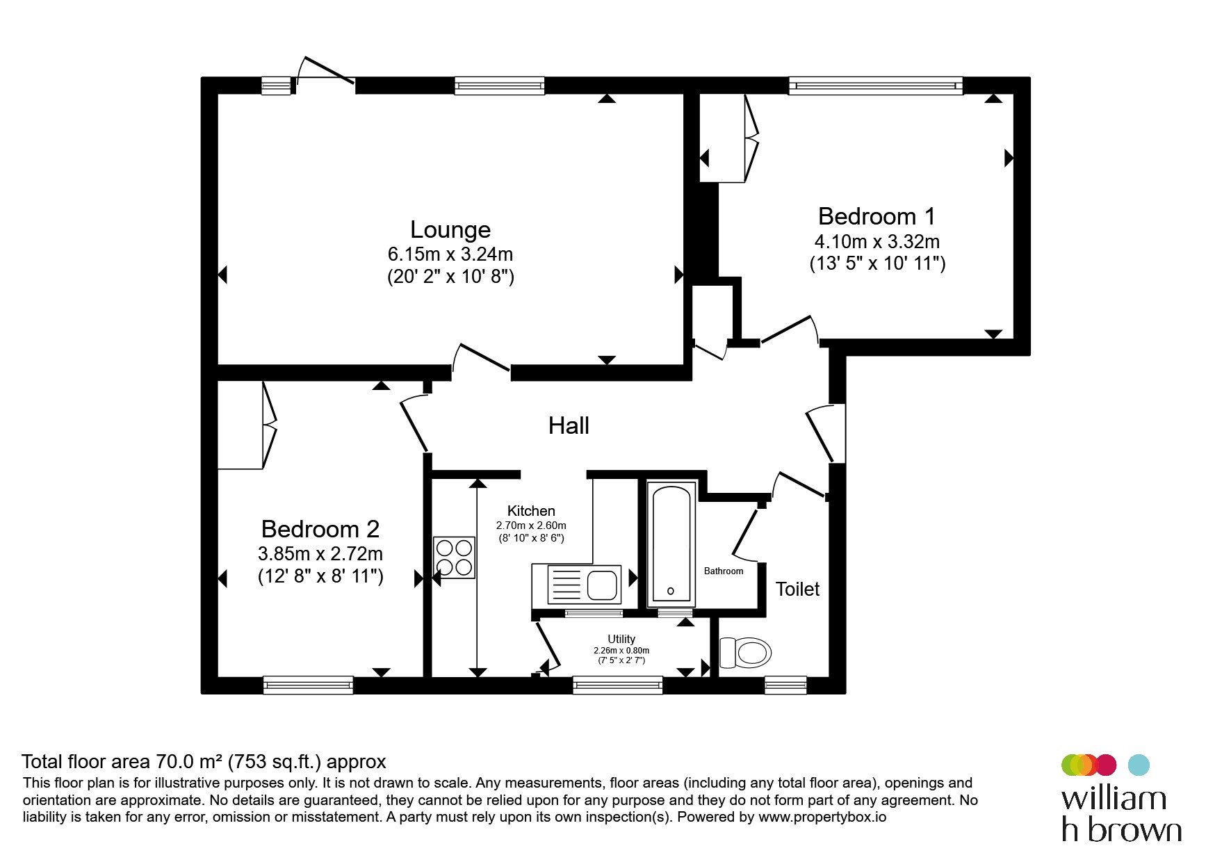 120, Great Plumtree, Harlow floorplan