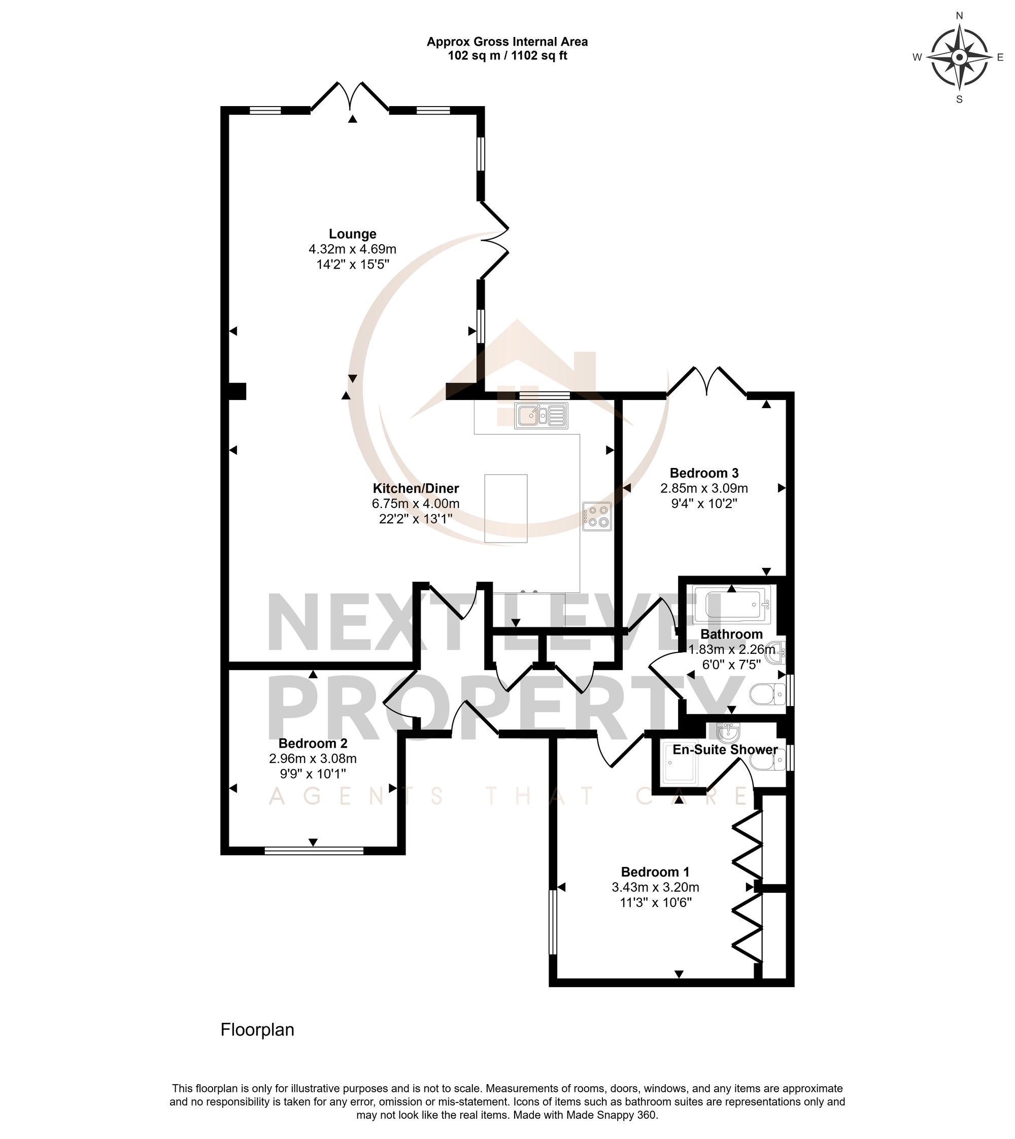 11 Juniper Close, March floorplan