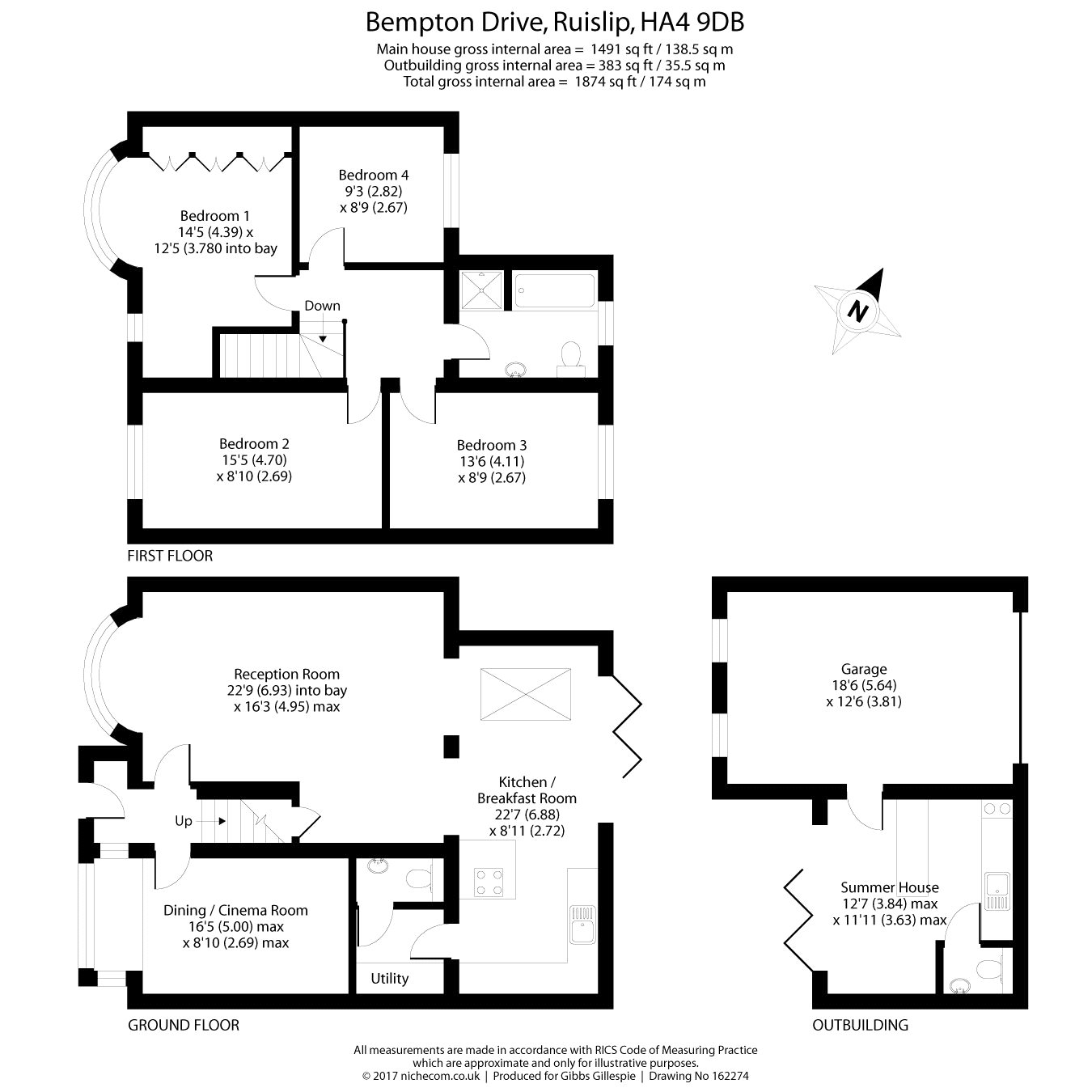 4 Bedrooms End terrace house for sale in Bempton Drive, Ruislip Manor, Middlesex HA4