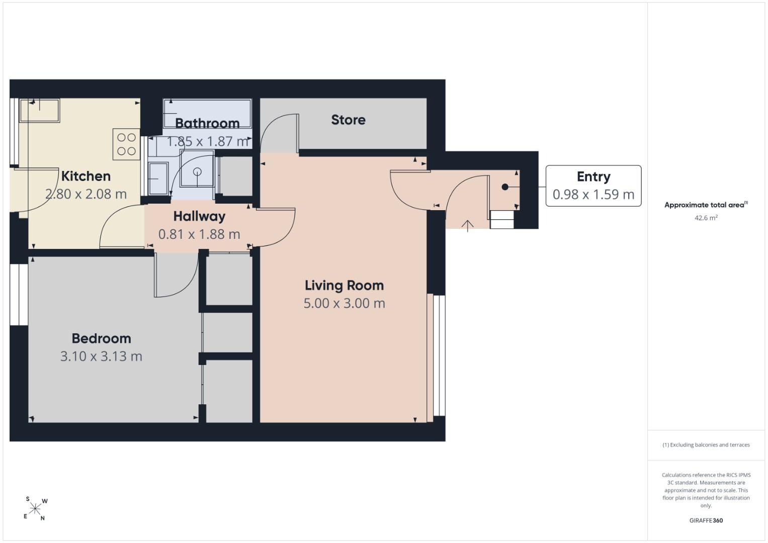 53, York Street, Bingley floorplan