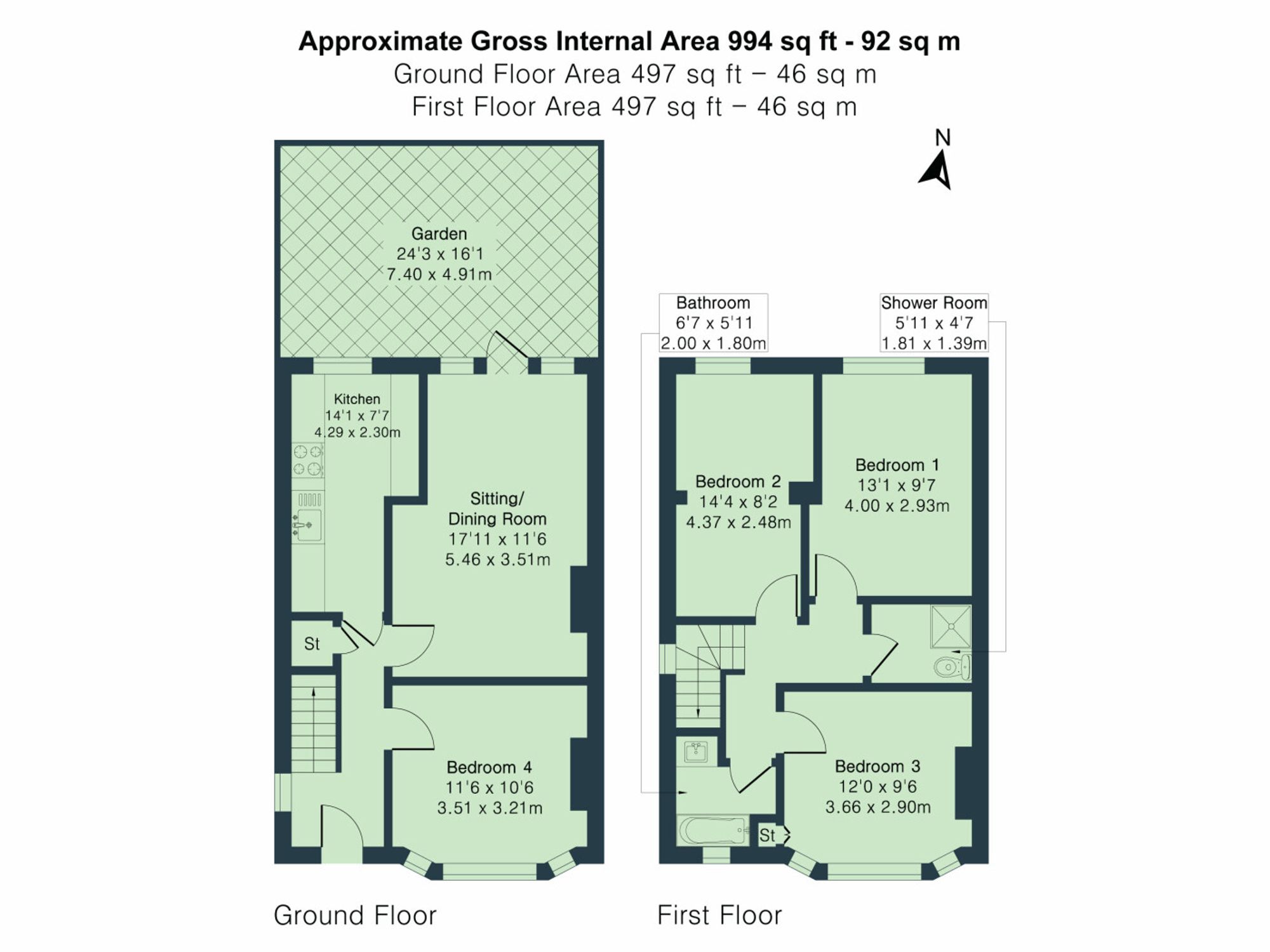 33 Beechey Avenue, Oxford floorplan