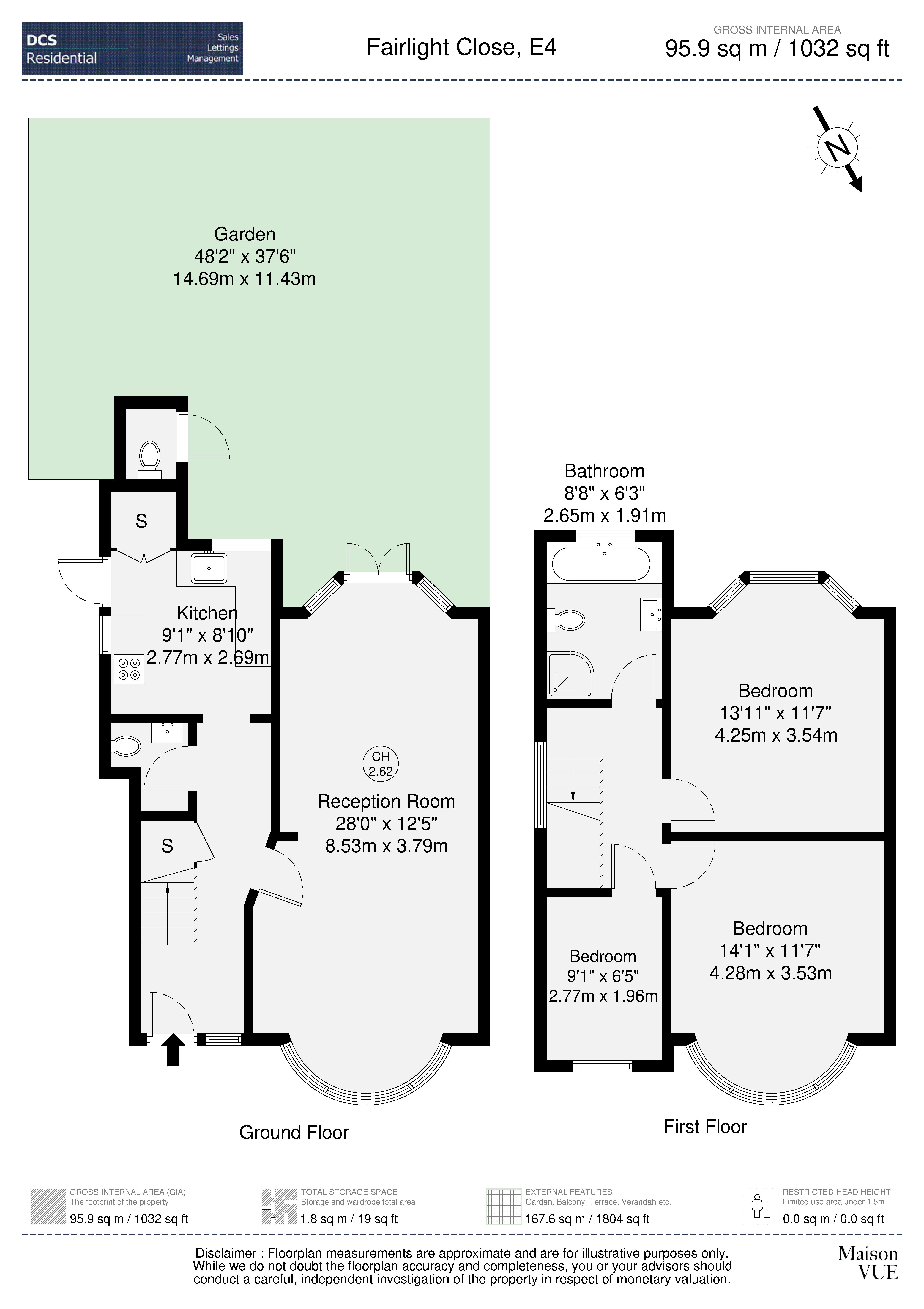Fairlight Close, Chingford floorplan