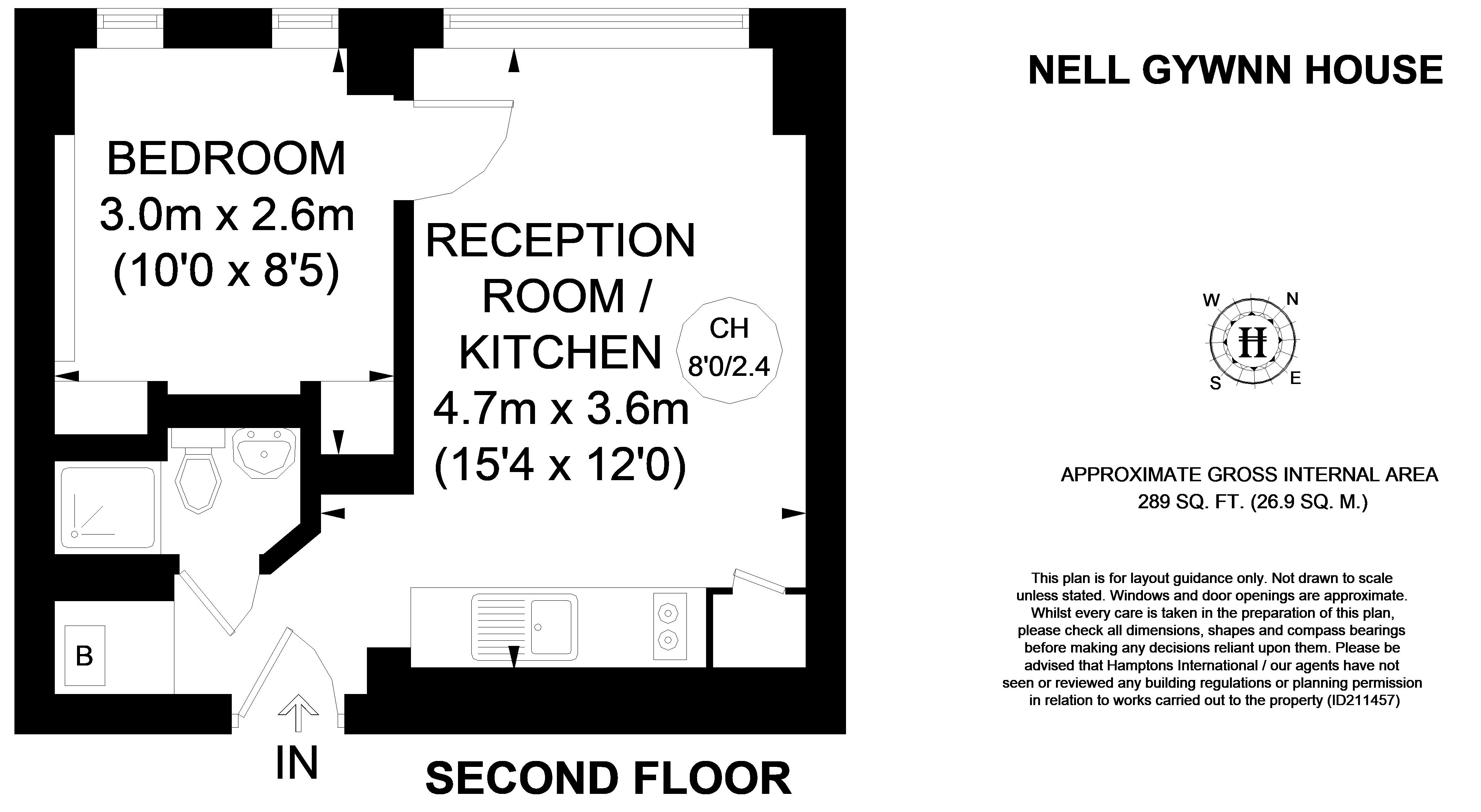 Apartment 230, Nell Gwynn House, Sloane Avenue, London floorplan