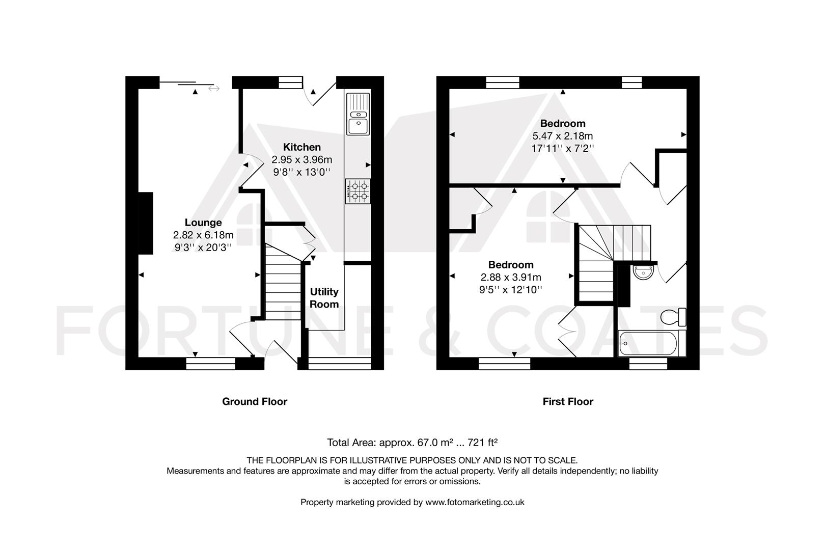 37, Hollyfield, Harlow floorplan