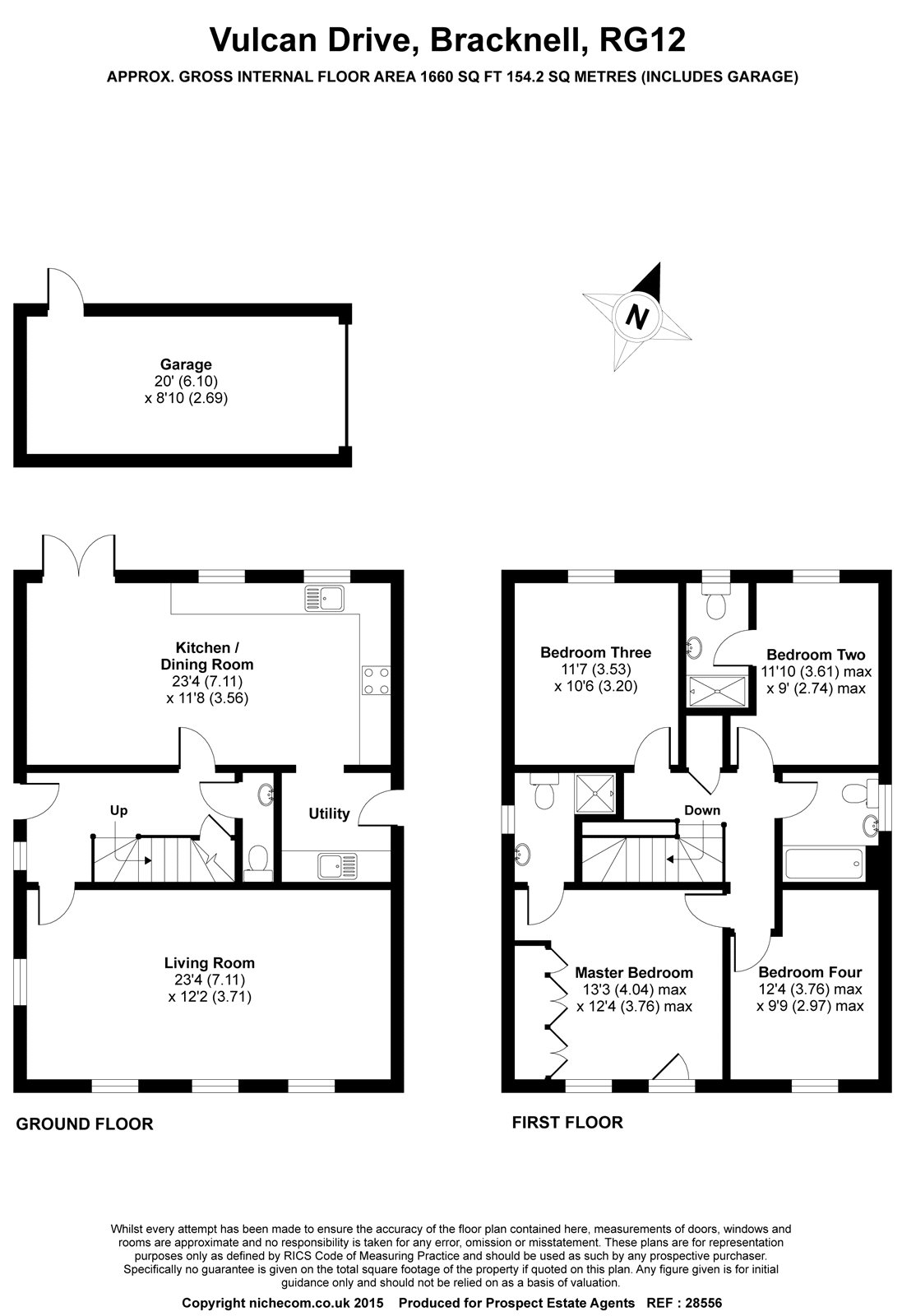 57, Vulcan Drive, Bracknell floorplan