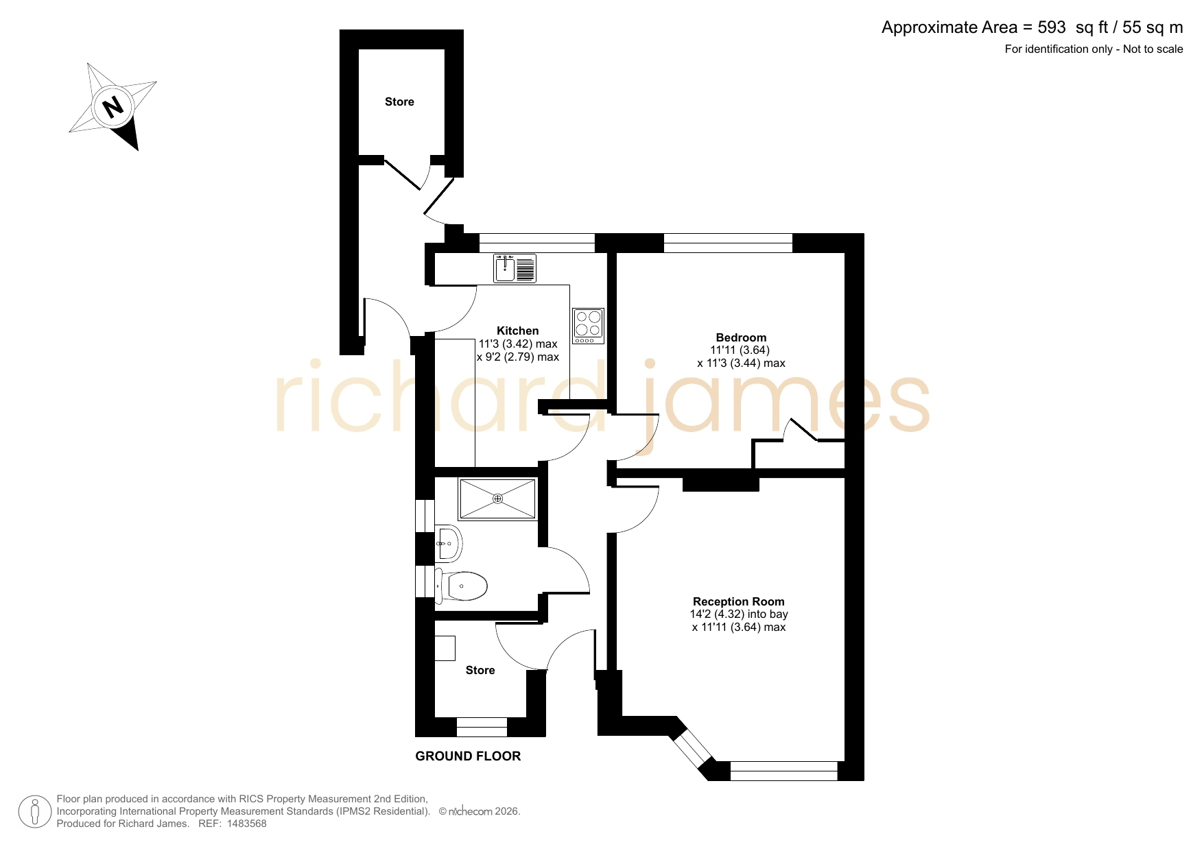 41A, Reids Piece, Purton floorplan