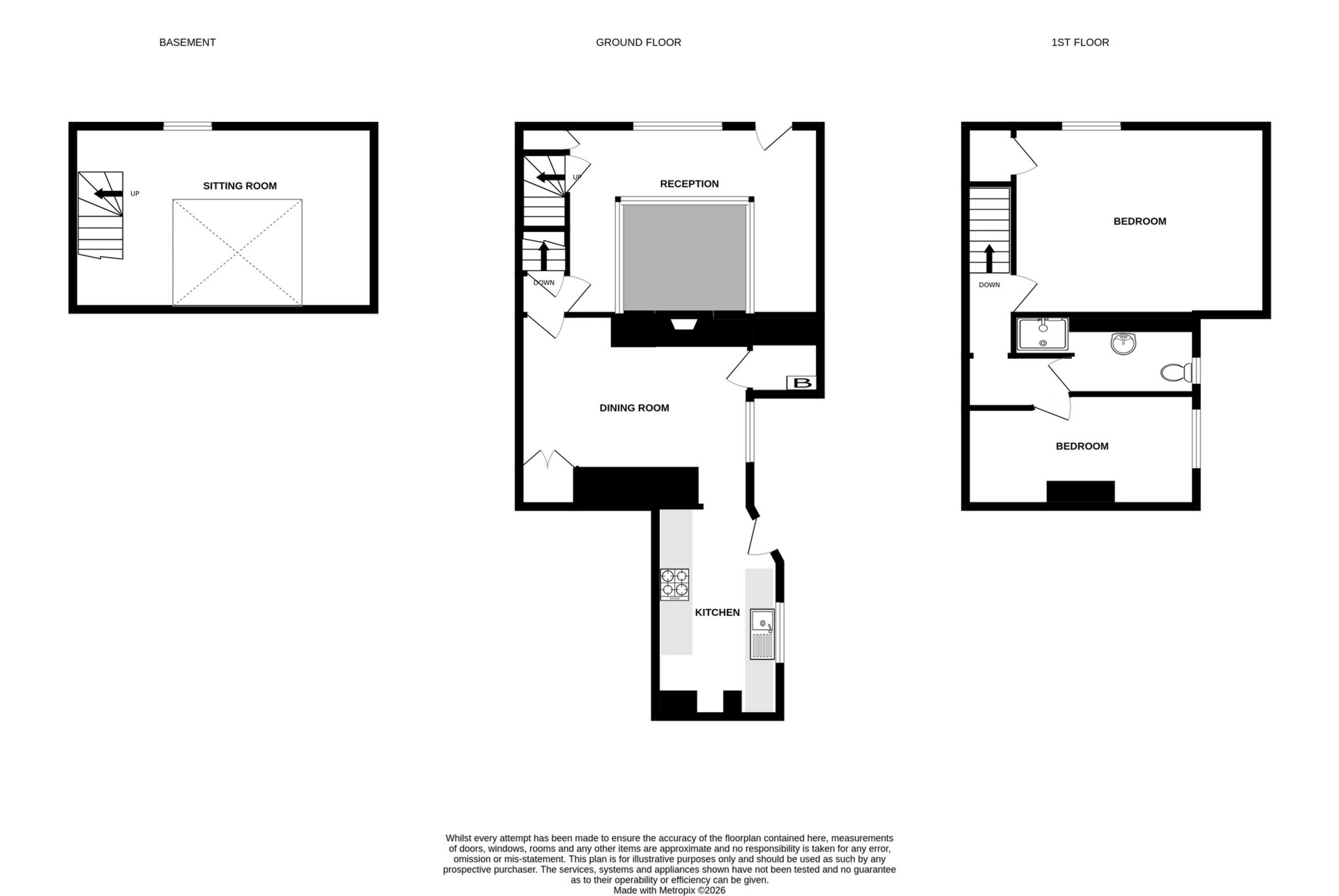 12, Walmer Castle Road, Walmer floorplan