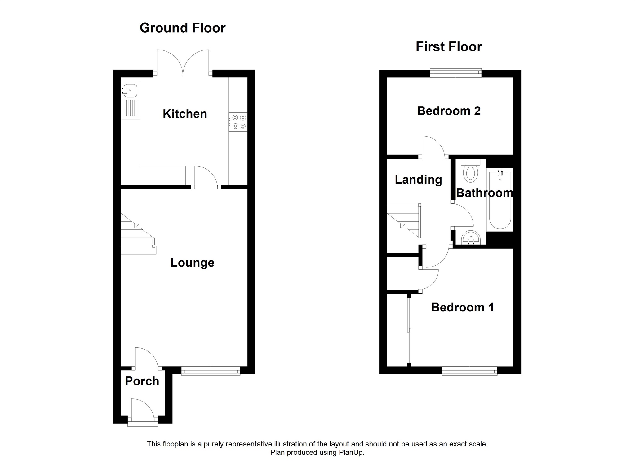 2 Bedrooms Terraced house for sale in Arlington Road, Sully, Penarth CF64