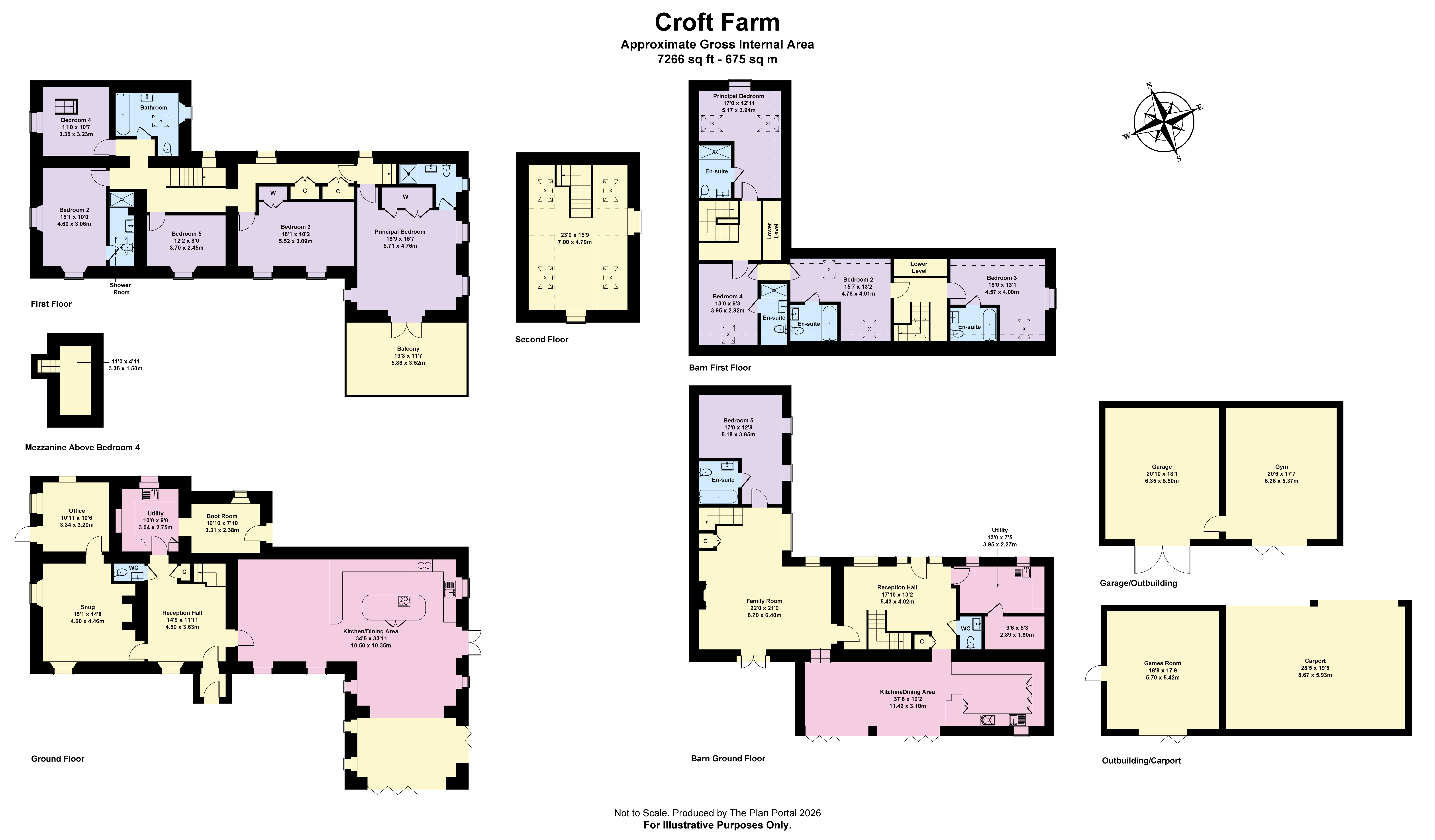 Brushford, Dulverton floorplan