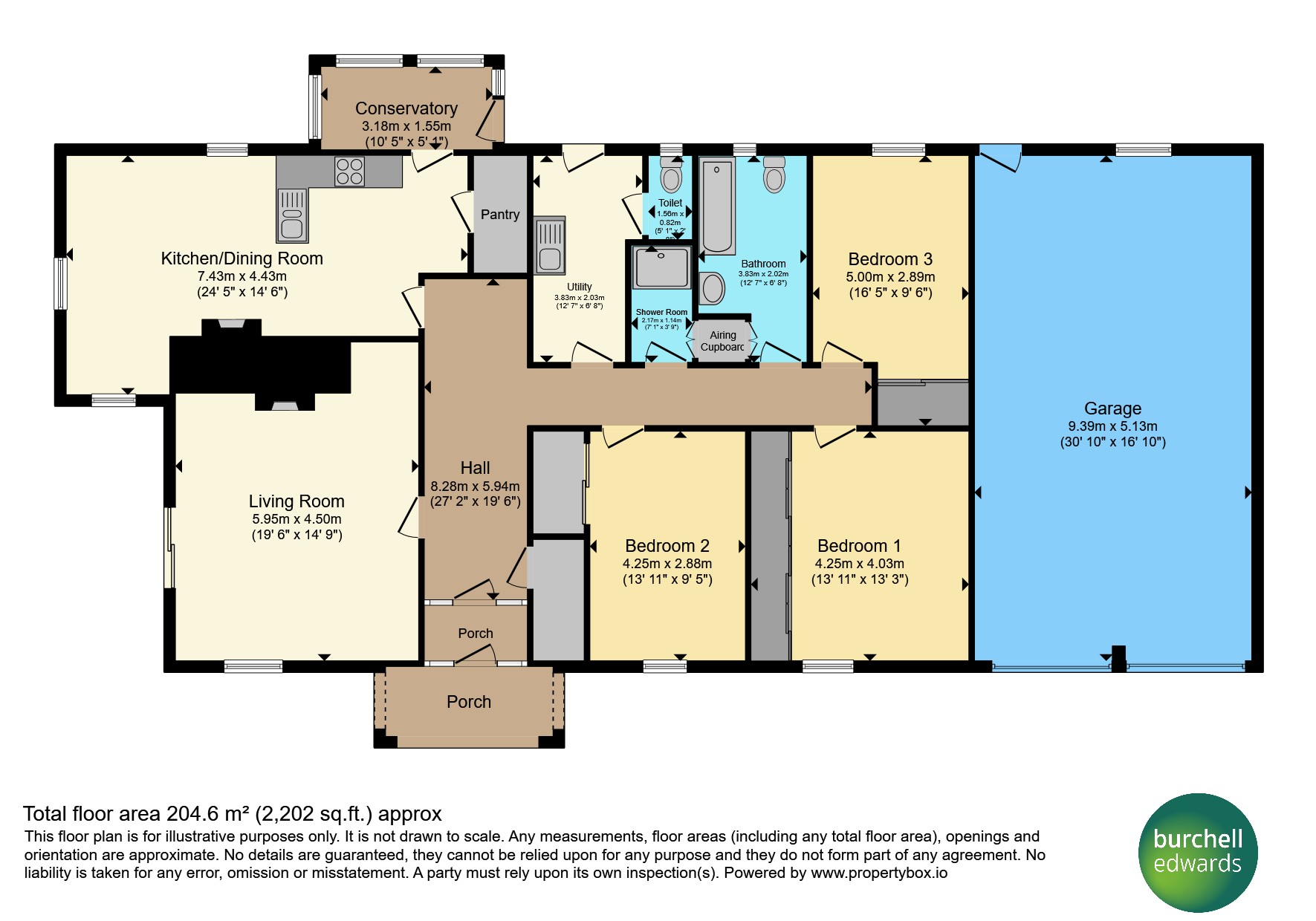 20, Woodyard Lane, Nottingham floorplan