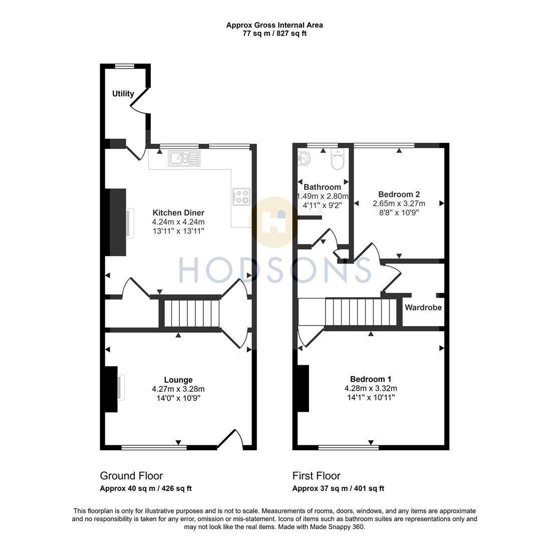 55, Ferry Lane, Wakefield floorplan