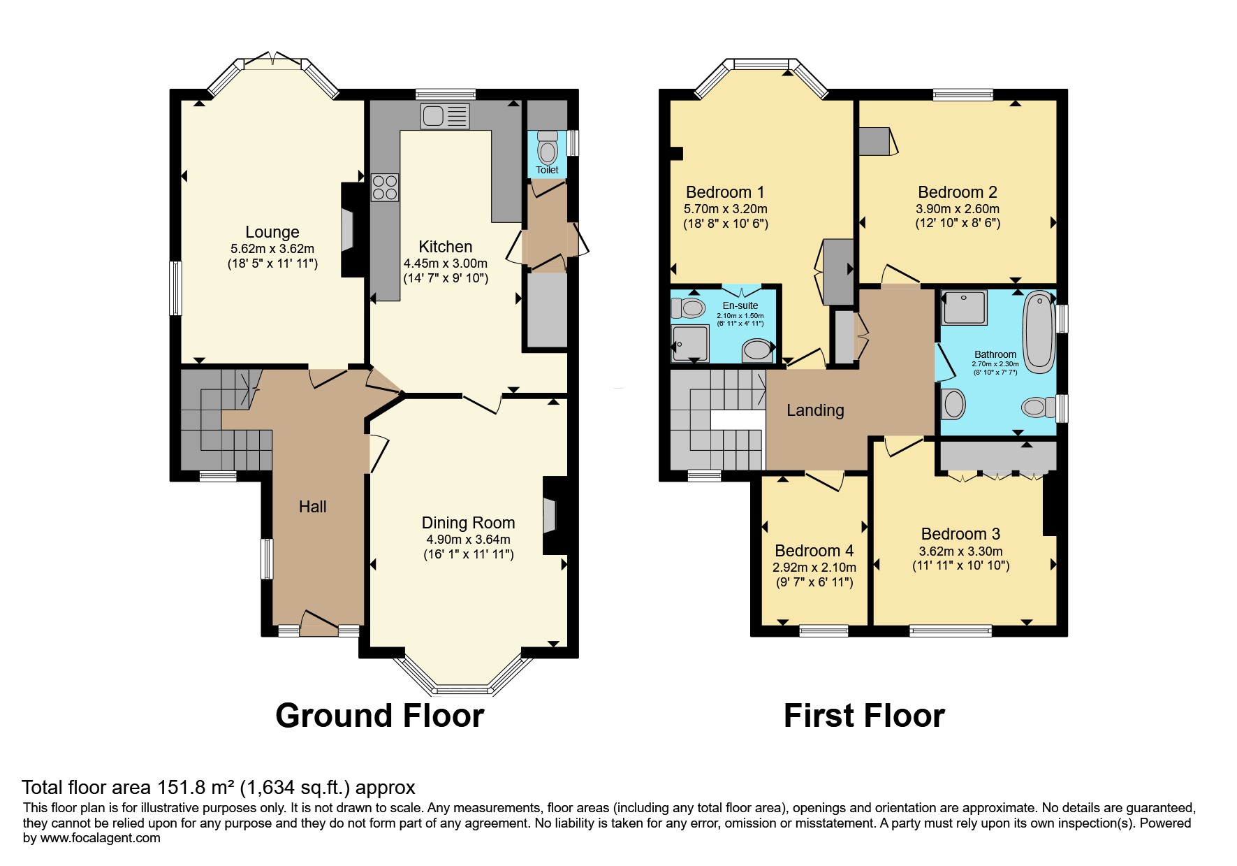 73, Broad Road, Braintree floorplan