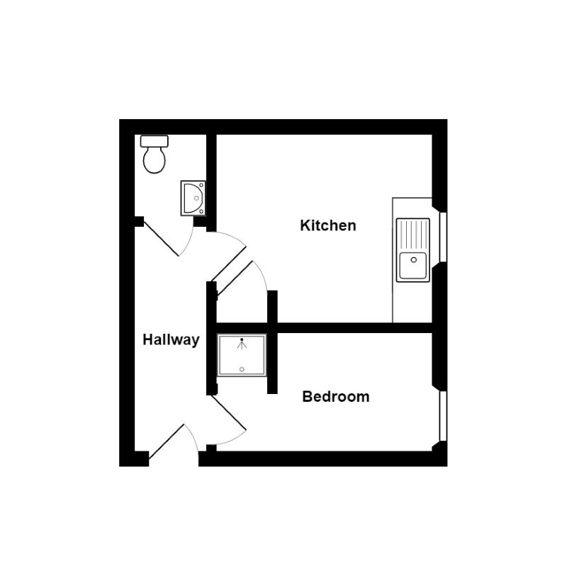 0/2, 120 Neilston Road, Paisley, Renfrewshire PA2, 1 bedroom flat for