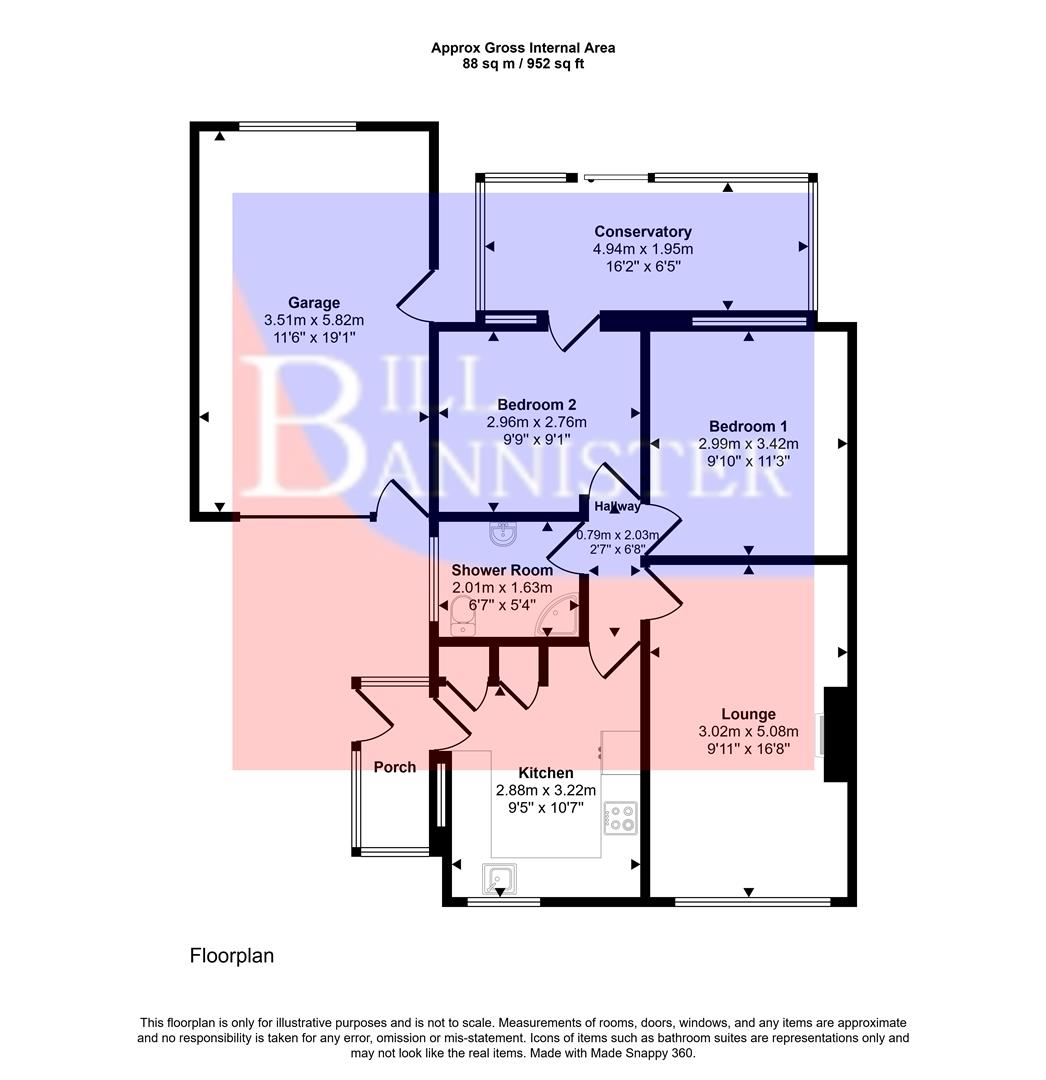 48, Wheal Gorland Road, Redruth floorplan
