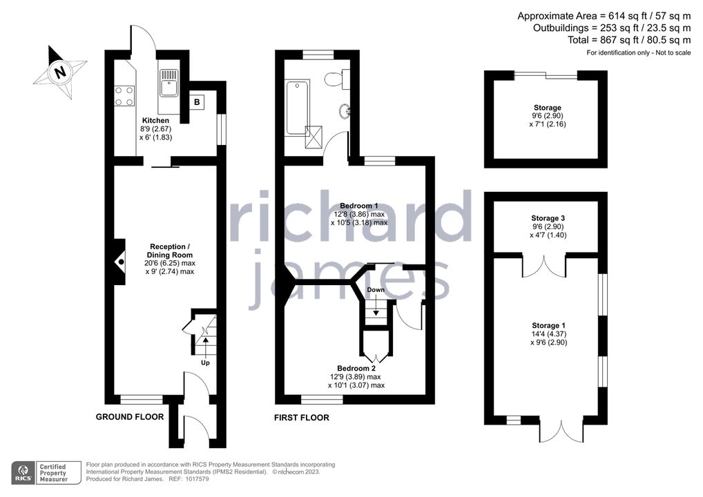 52, Hyde Road Upper Stratton, Upper Stratton floorplan