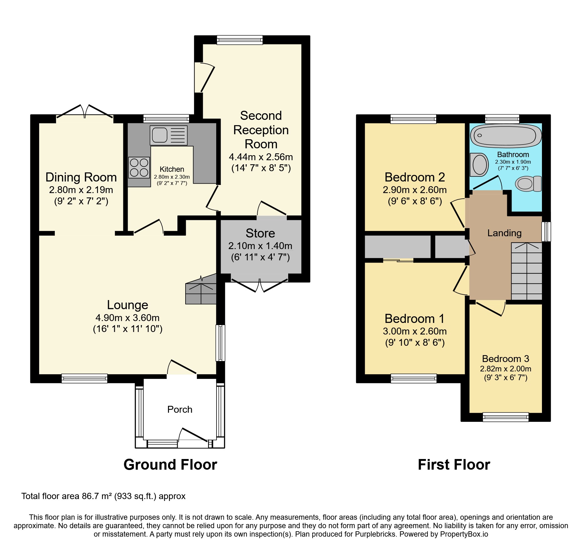 79, Hordern Crescent, Brierley Hill floorplan
